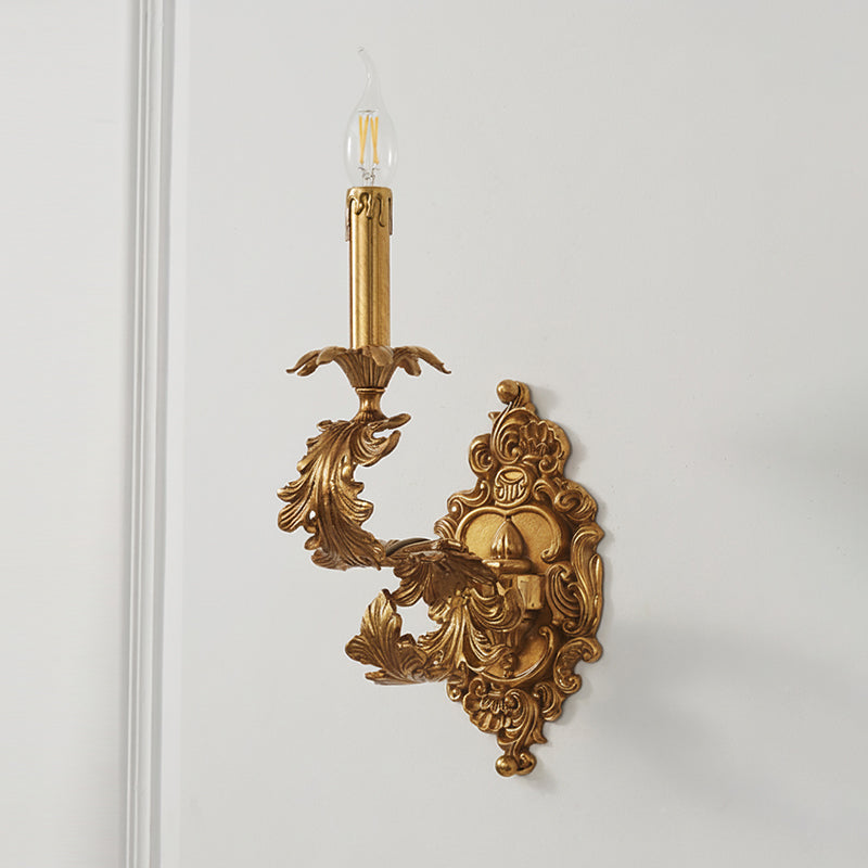 Golden Cartouche Wall Lamp