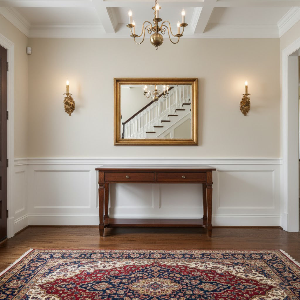 Golden Cartouche Wall Lamp
