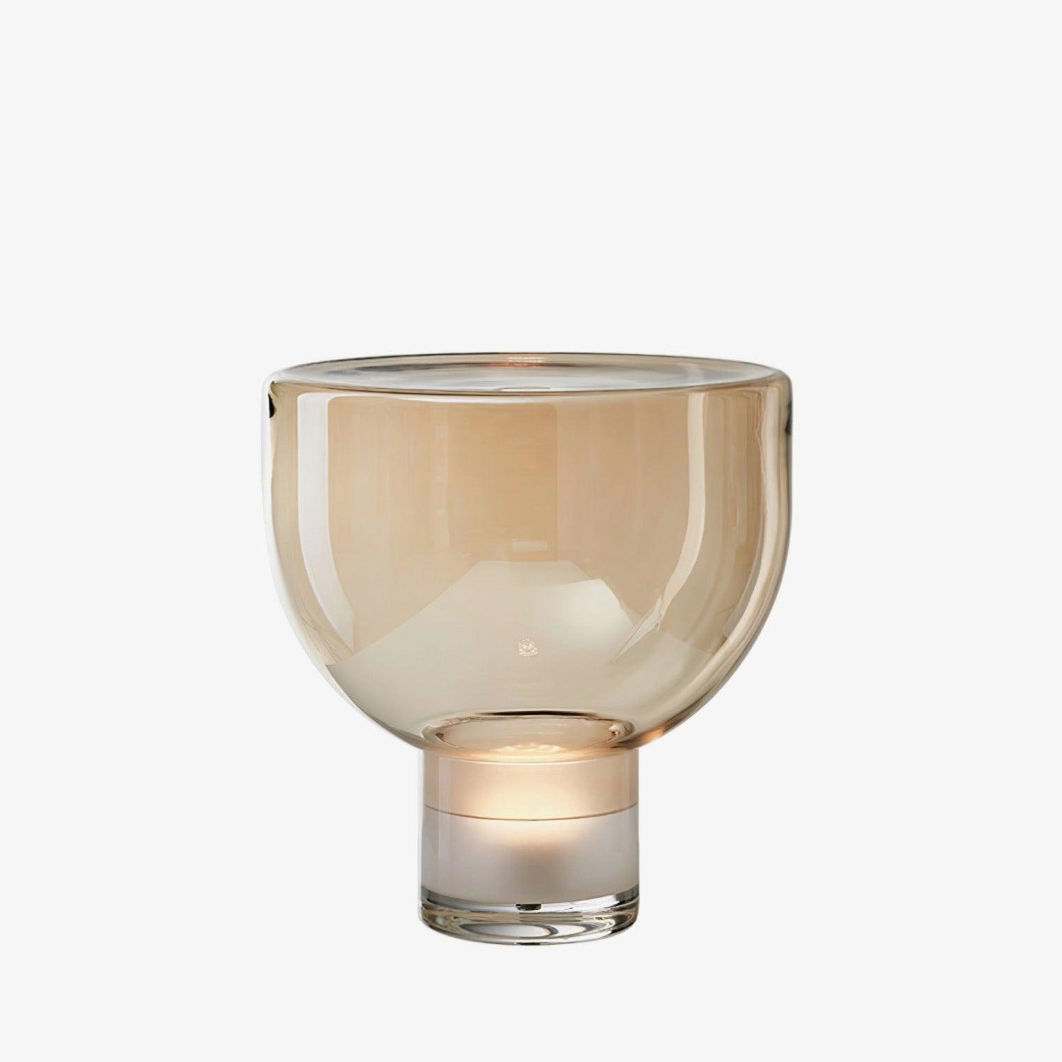 Cavm Glass Elegant Table Lamp