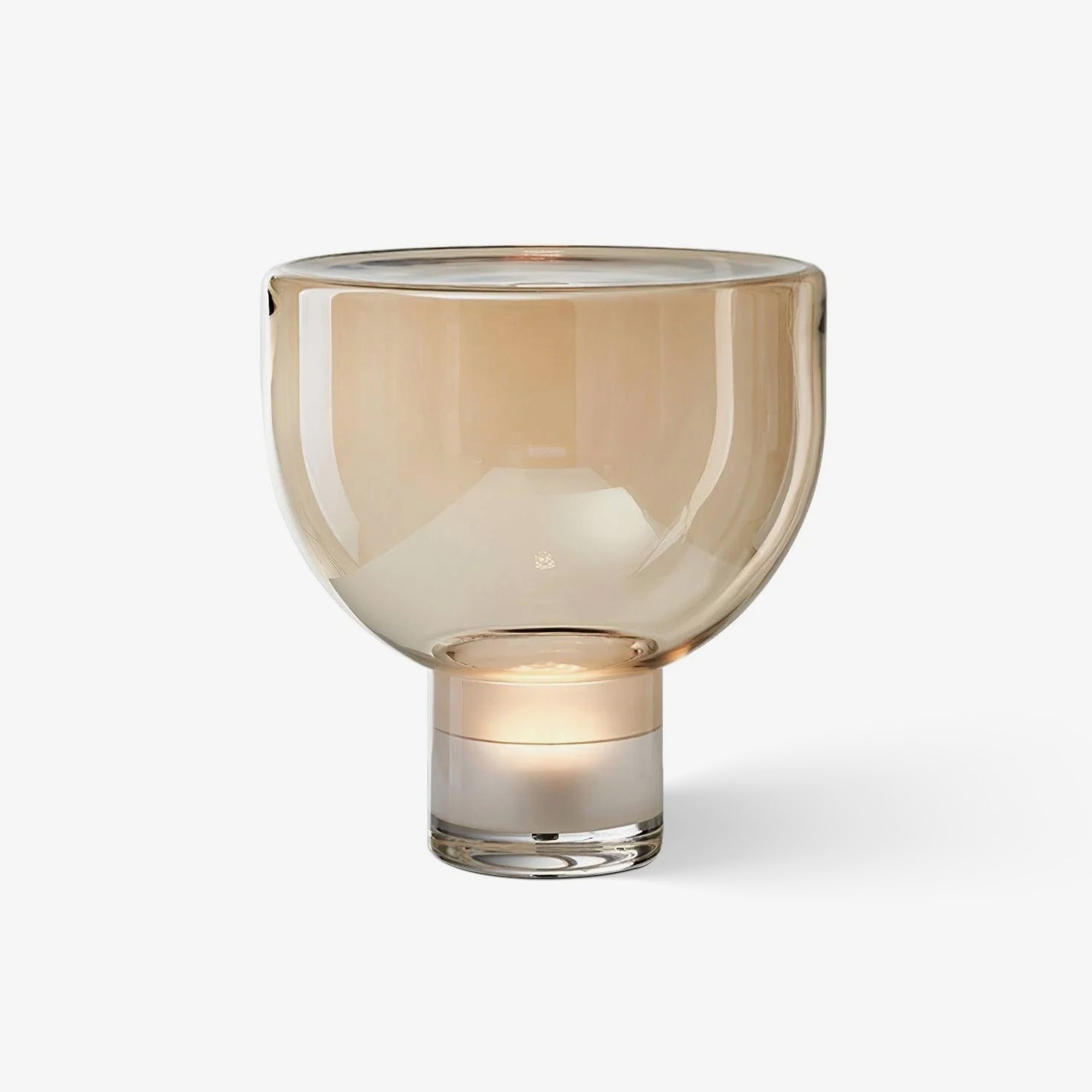 Cavm Glass Elegant Table Lamp