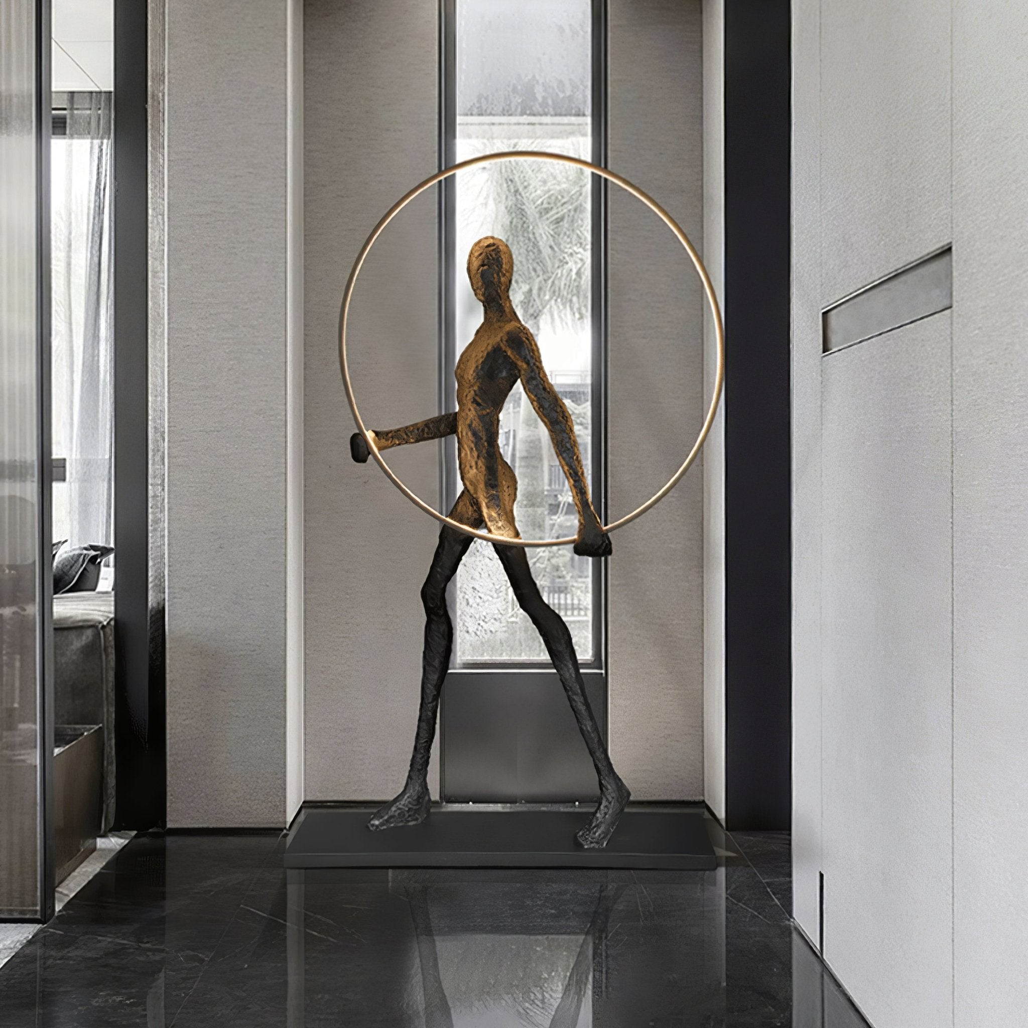 Cirarelia Floor Lamp Sculpture LED Figure
