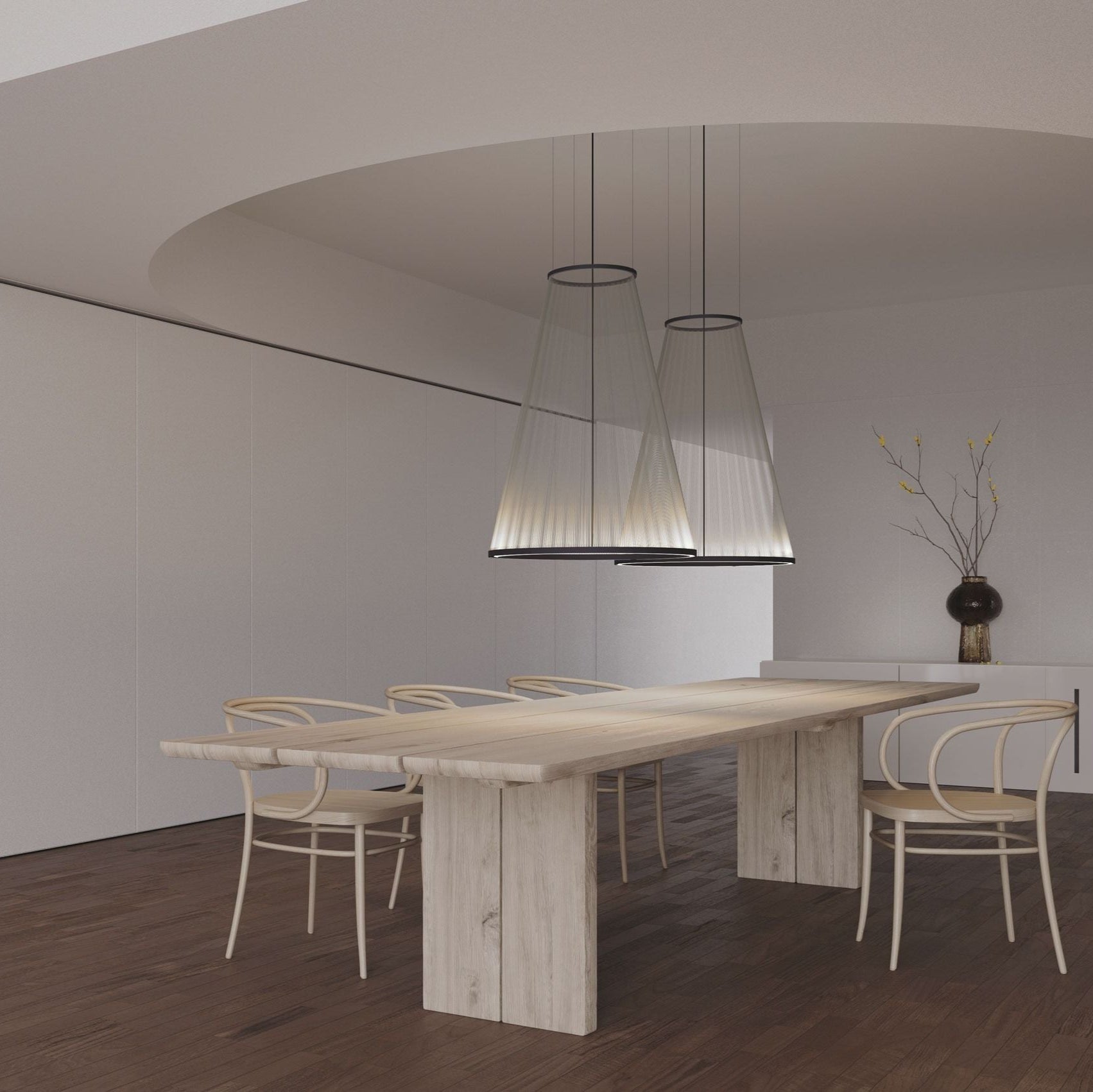 Hyn Minimalist Aluminum Pendant Light