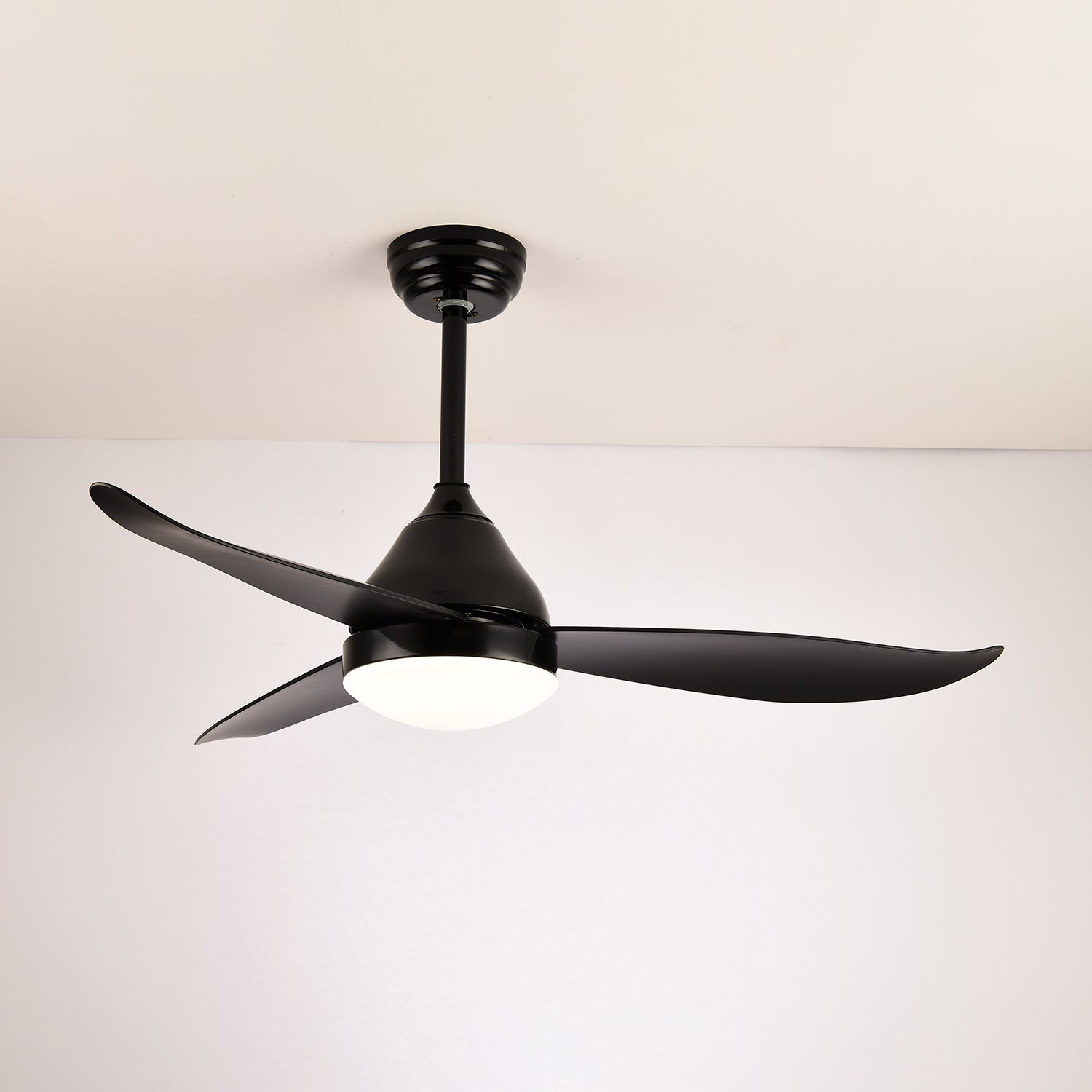 Fia Modern Wood Ceiling Fan with Light