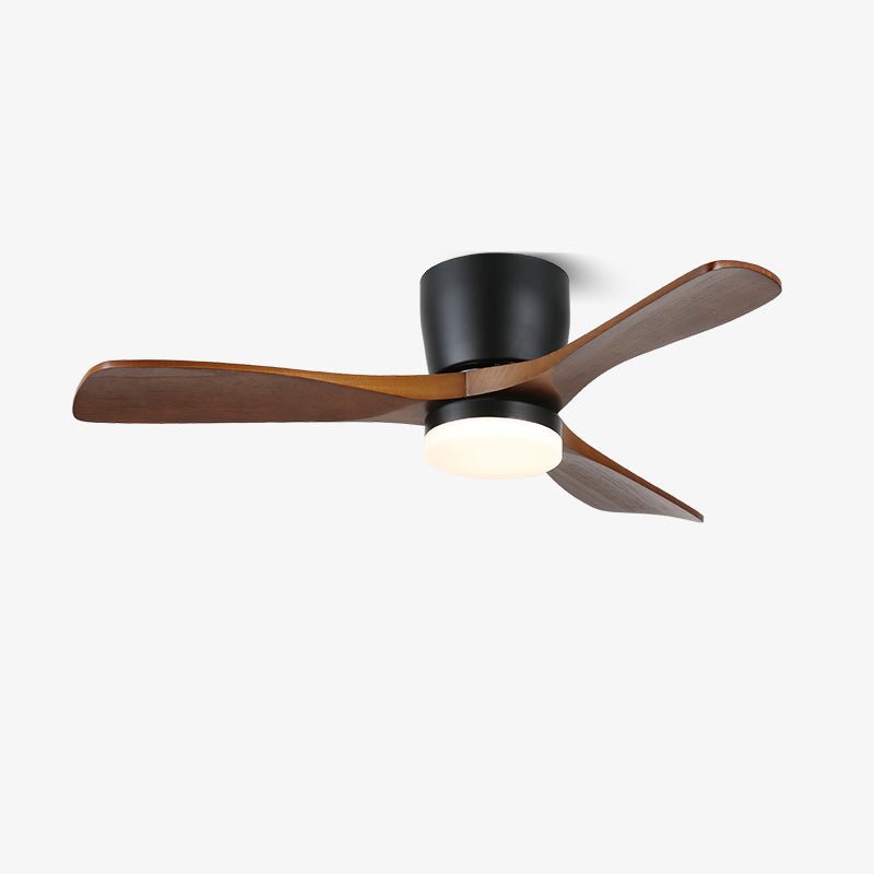 Nielsen Wooden 42"/52" Ceiling Fan With Light