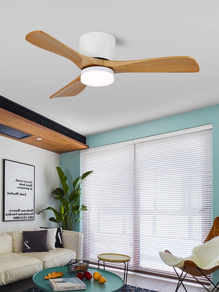 Nielsen Wooden 42"/52" Ceiling Fan With Light