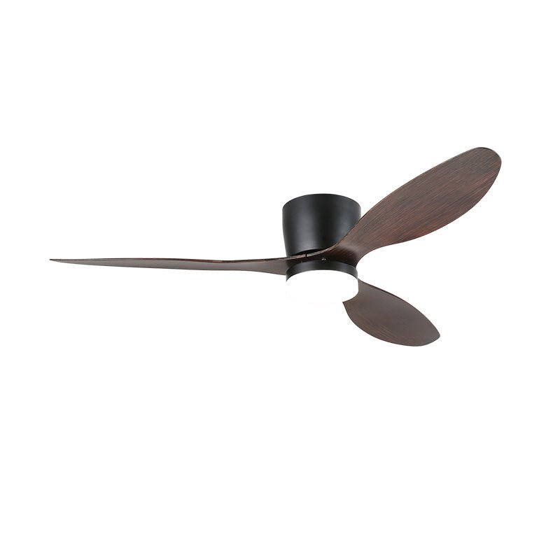 Brinor Minimalist Wood Ceiling Fan Light