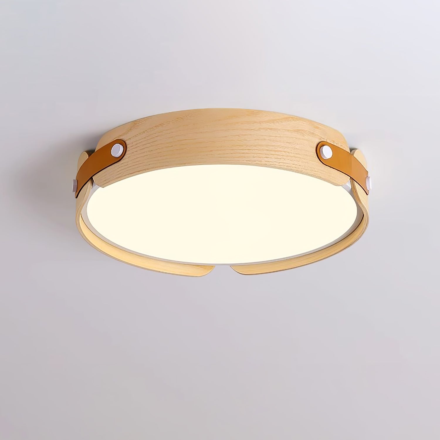 Echo Modern Minimalist Wood Ceiling Light