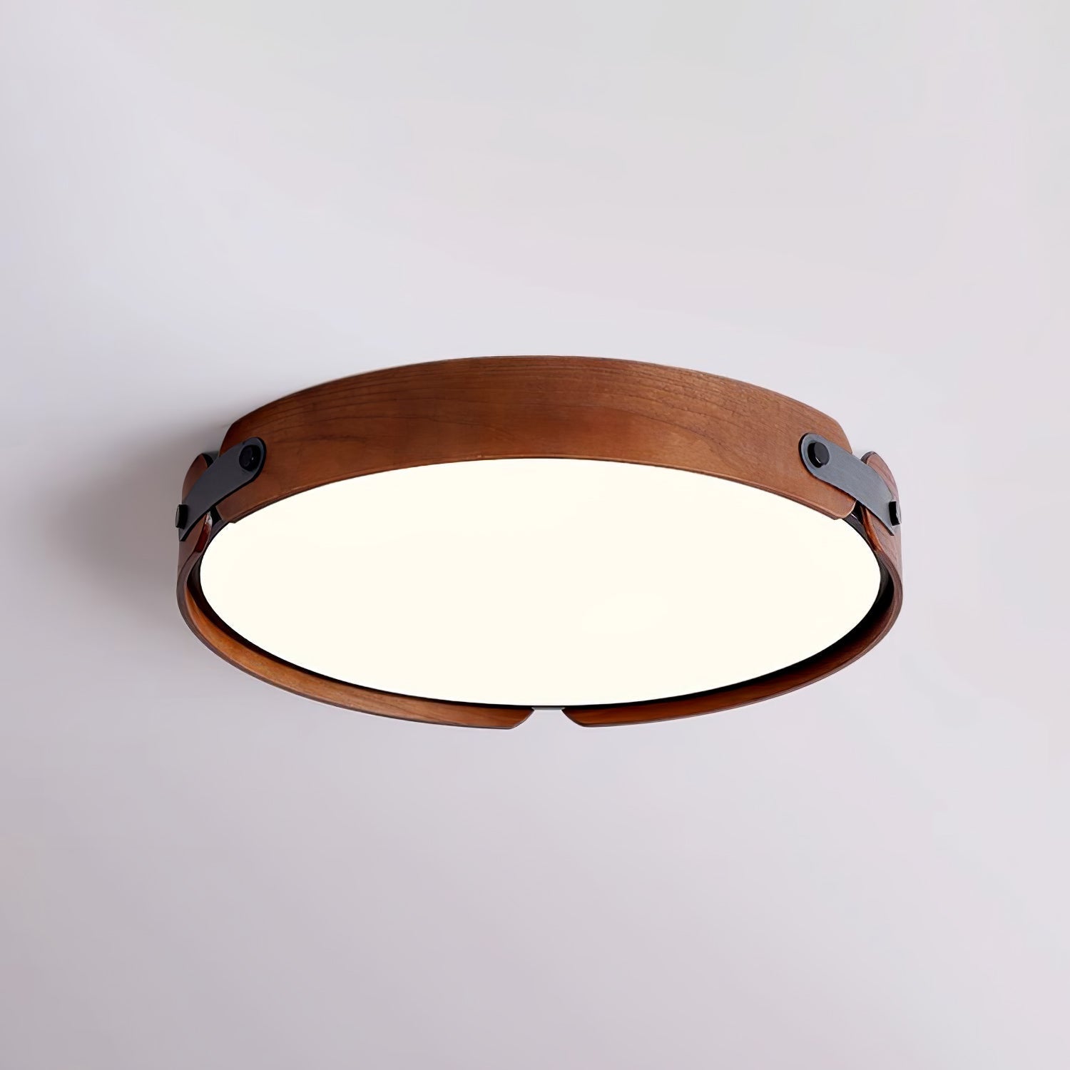 Echo Modern Minimalist Wood Ceiling Light
