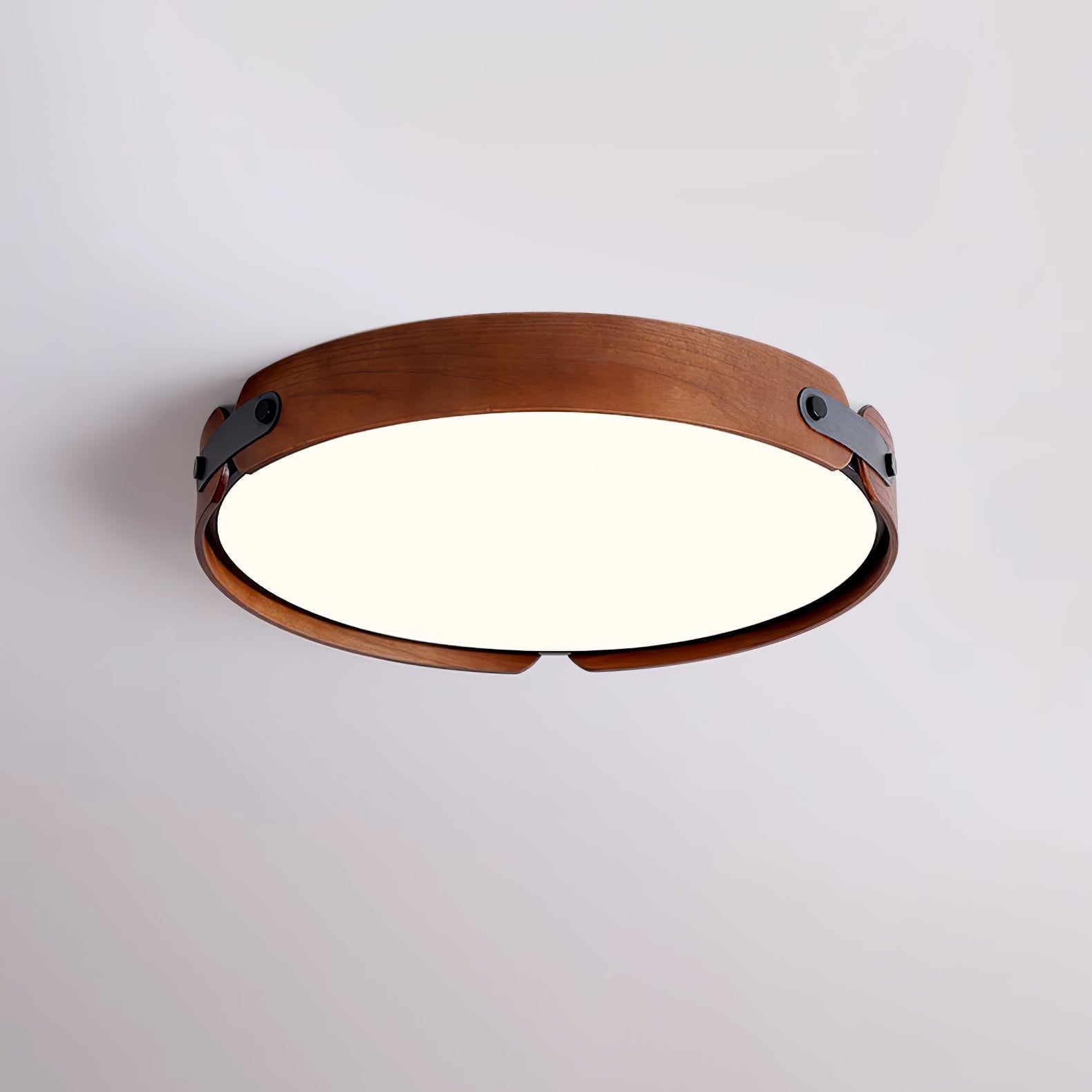 Echo Modern Minimalist Wood Ceiling Light