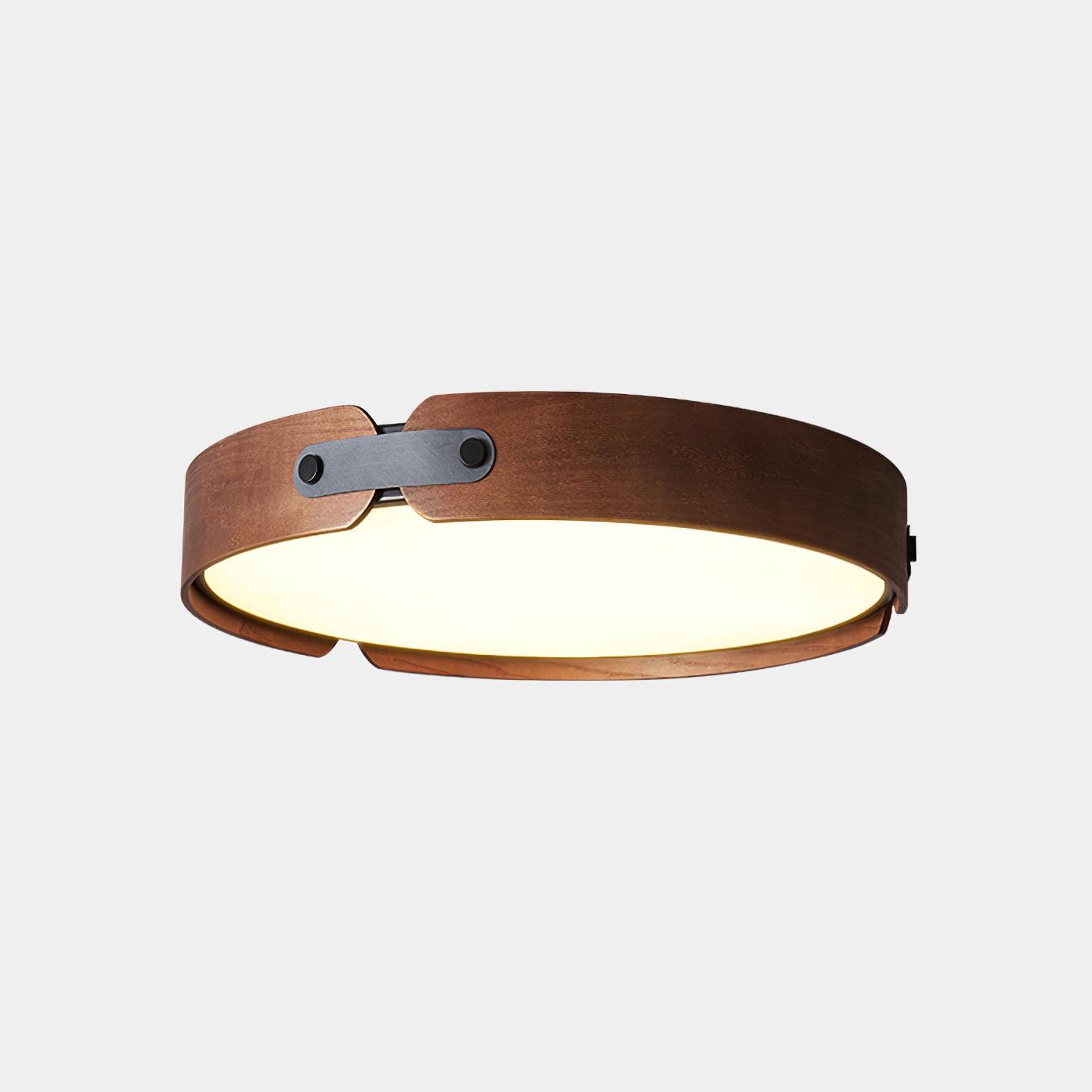 Echo Modern Minimalist Wood Ceiling Light