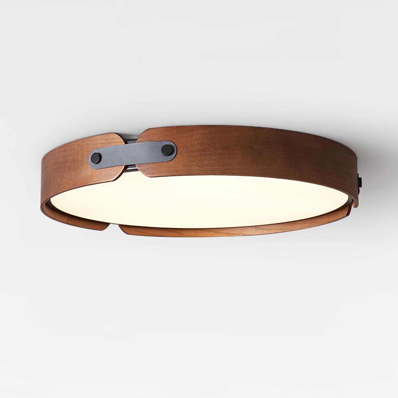 Echo Modern Minimalist Wood Ceiling Light