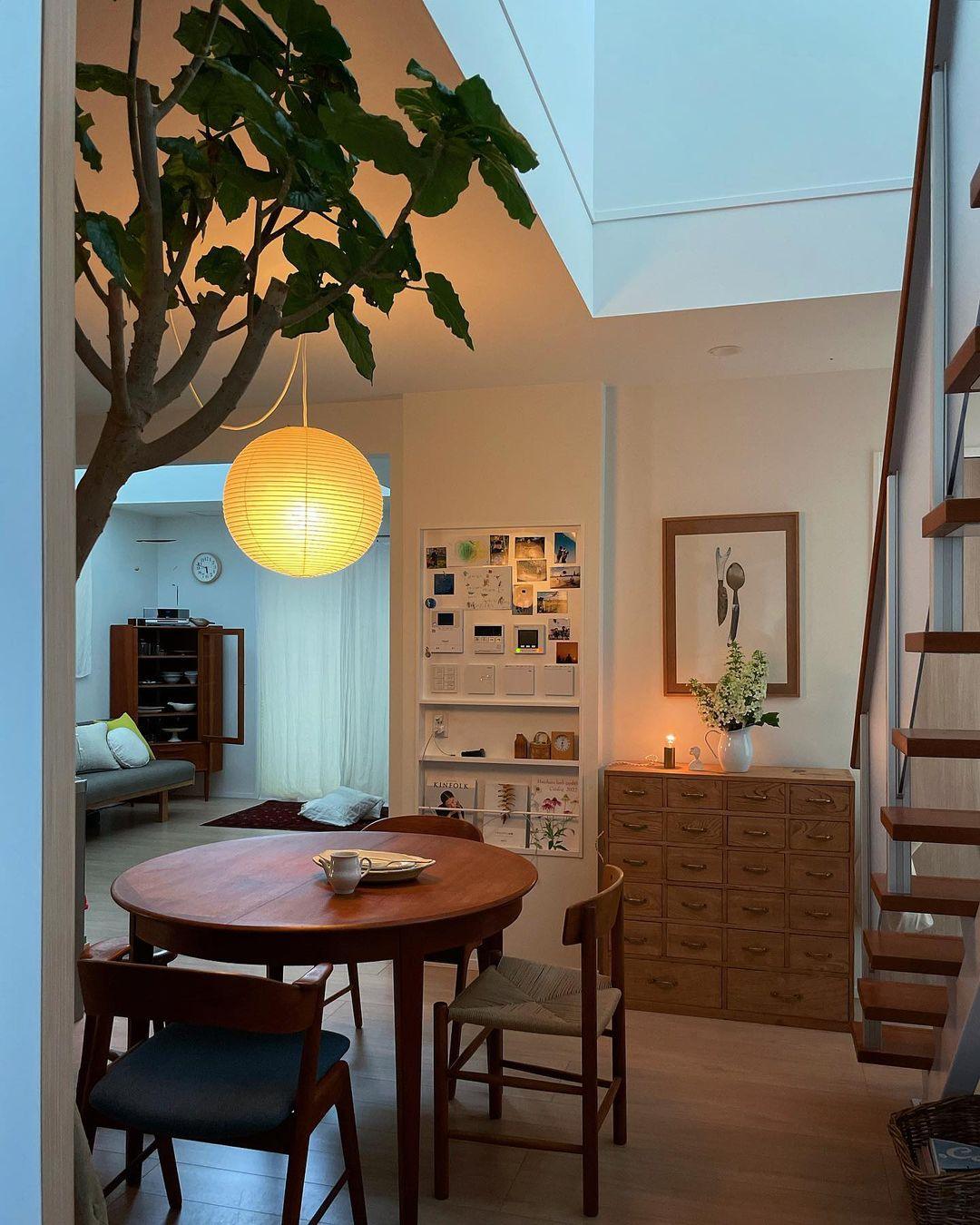 Niveriella Pendant Lamp Paper Lantern for Living Room