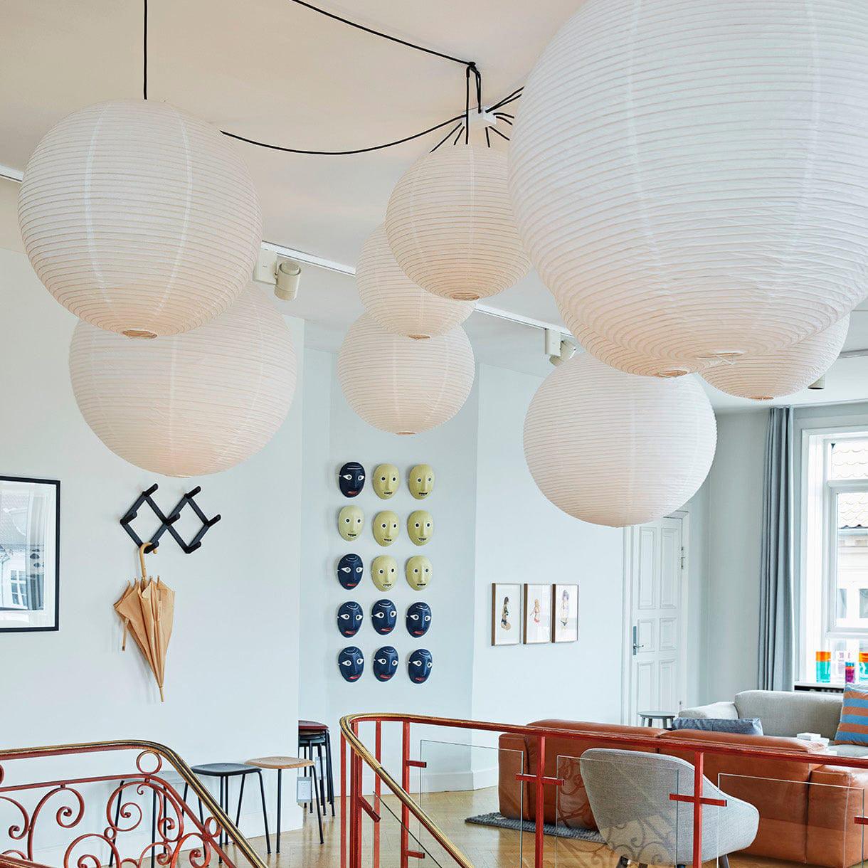 Niveriella Pendant Lamp Paper Lantern for Living Room