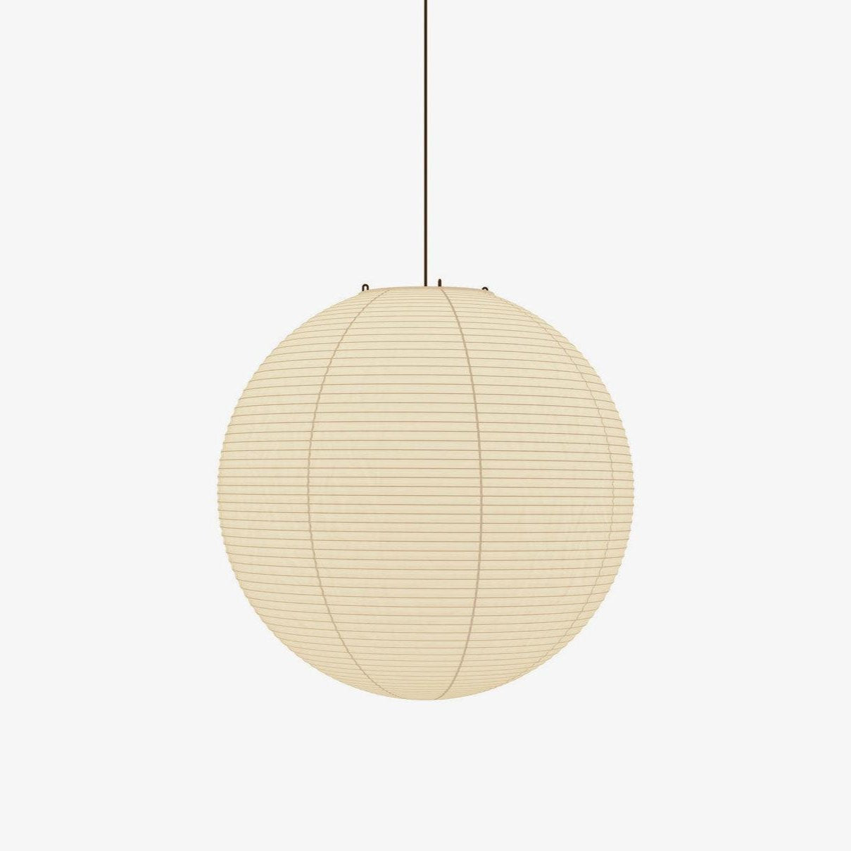 Noveno Pendant Lamp Bamboo Washi Paper Round