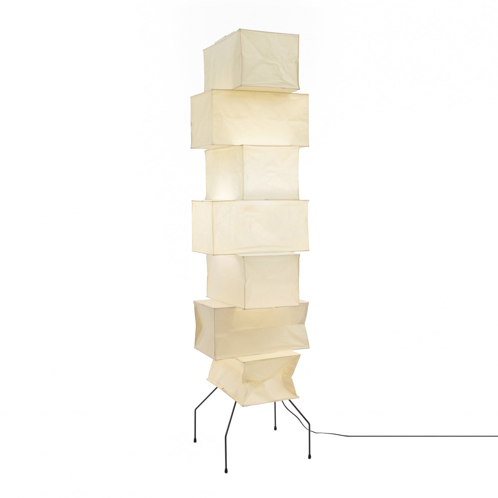 Avara Paper Floor Lamp - Neutral Decor