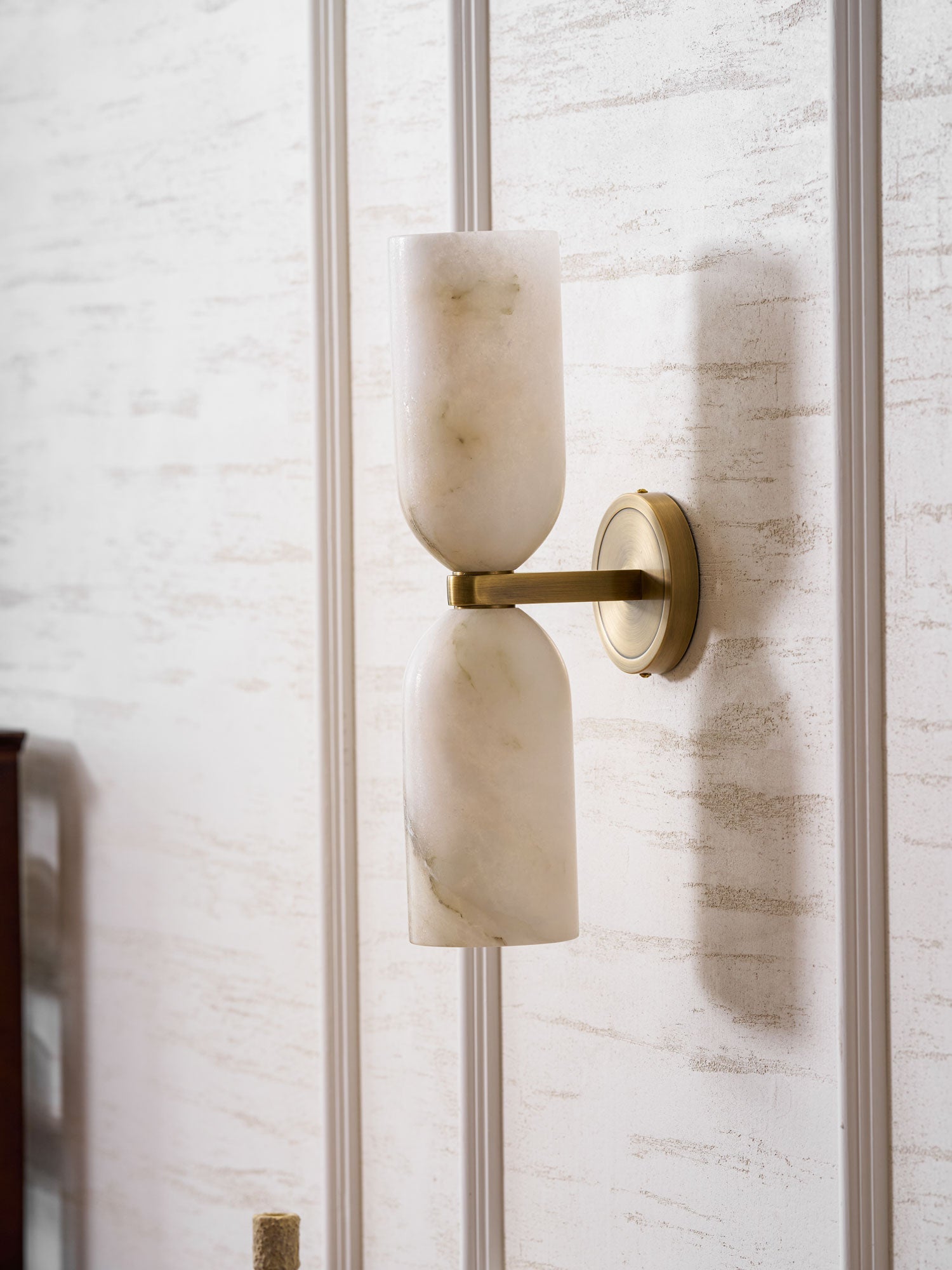 Silverstead Alabaster Nexus Indoor Wall Light