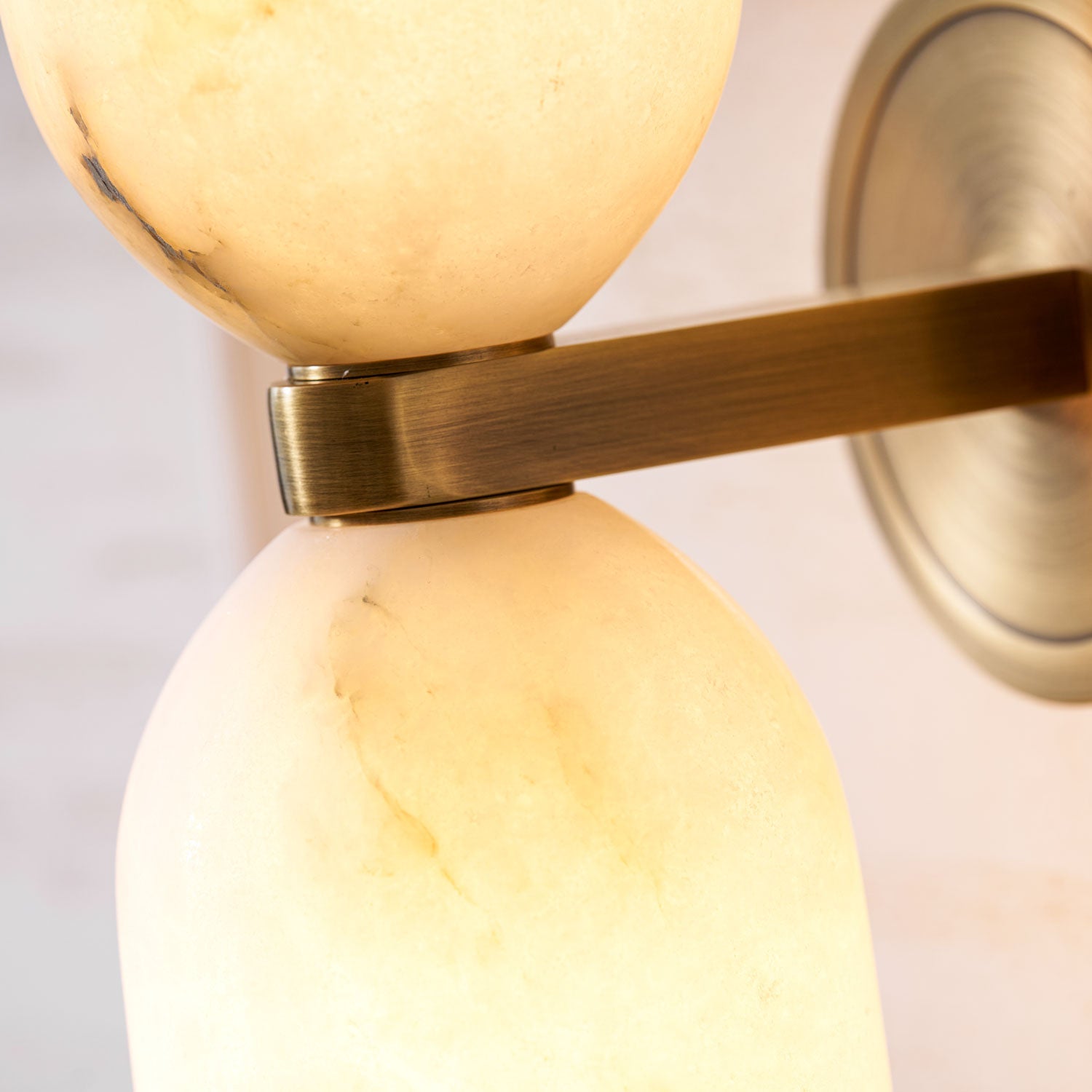 Silverstead Alabaster Nexus Indoor Wall Light