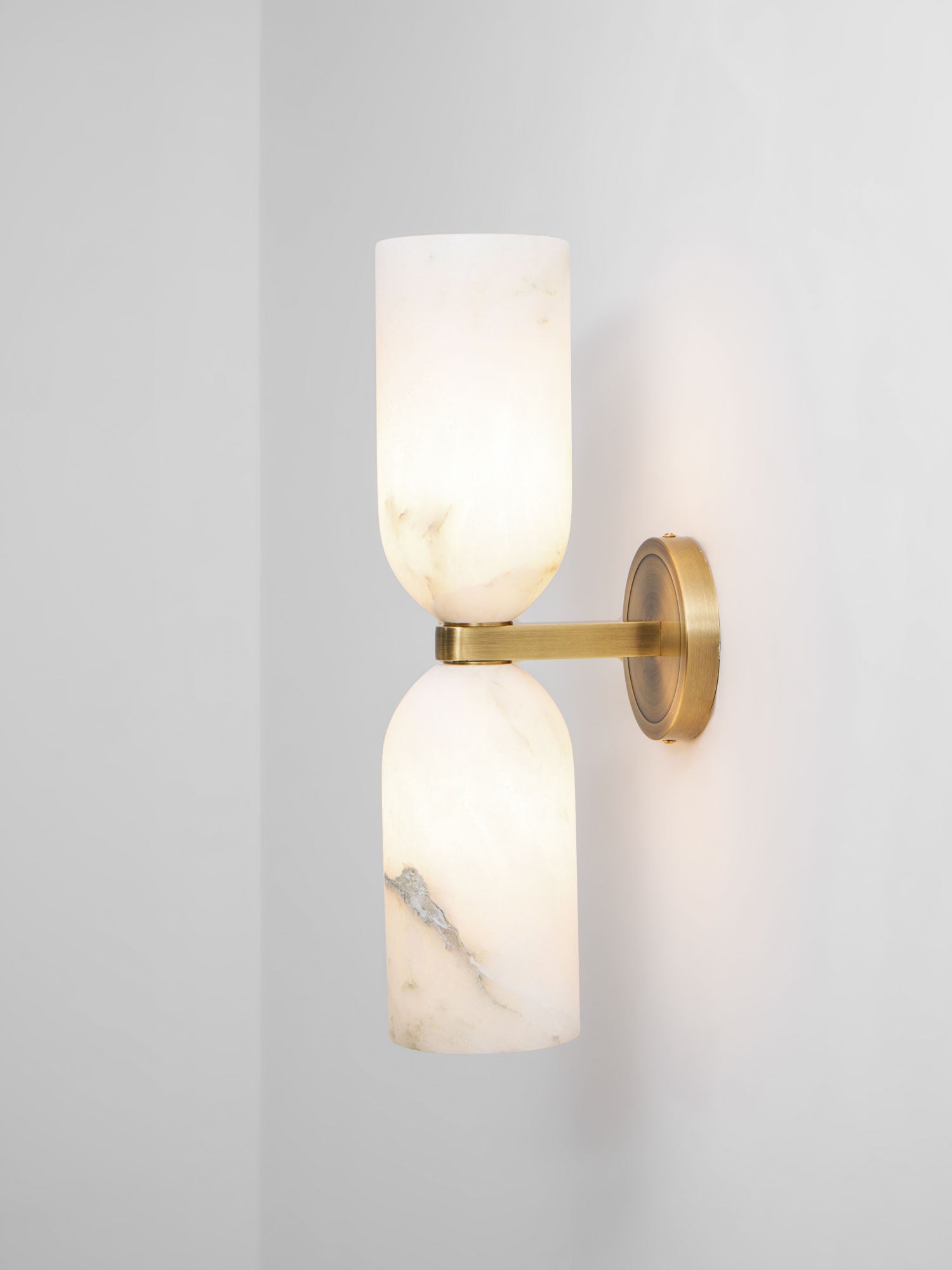 Silverstead Alabaster Nexus Indoor Wall Light