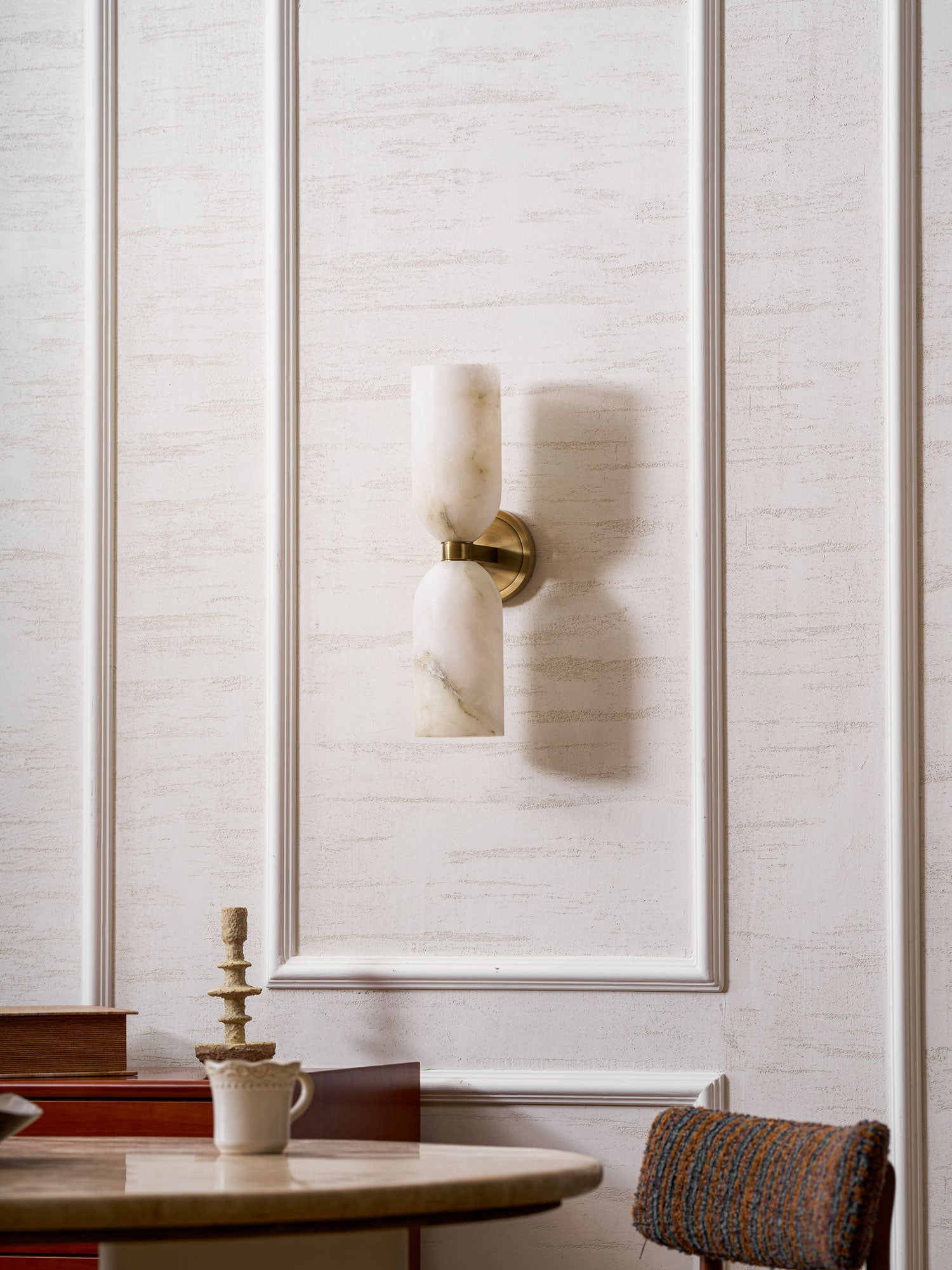 Silverstead Alabaster Nexus Indoor Wall Light