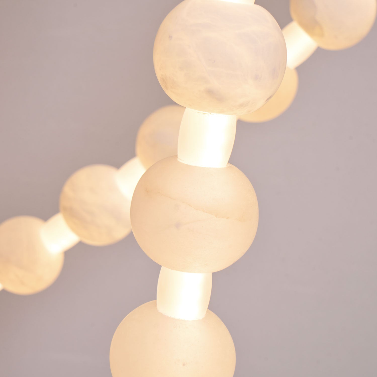 Grempt Alabaster Pearl Necklace Chandelier