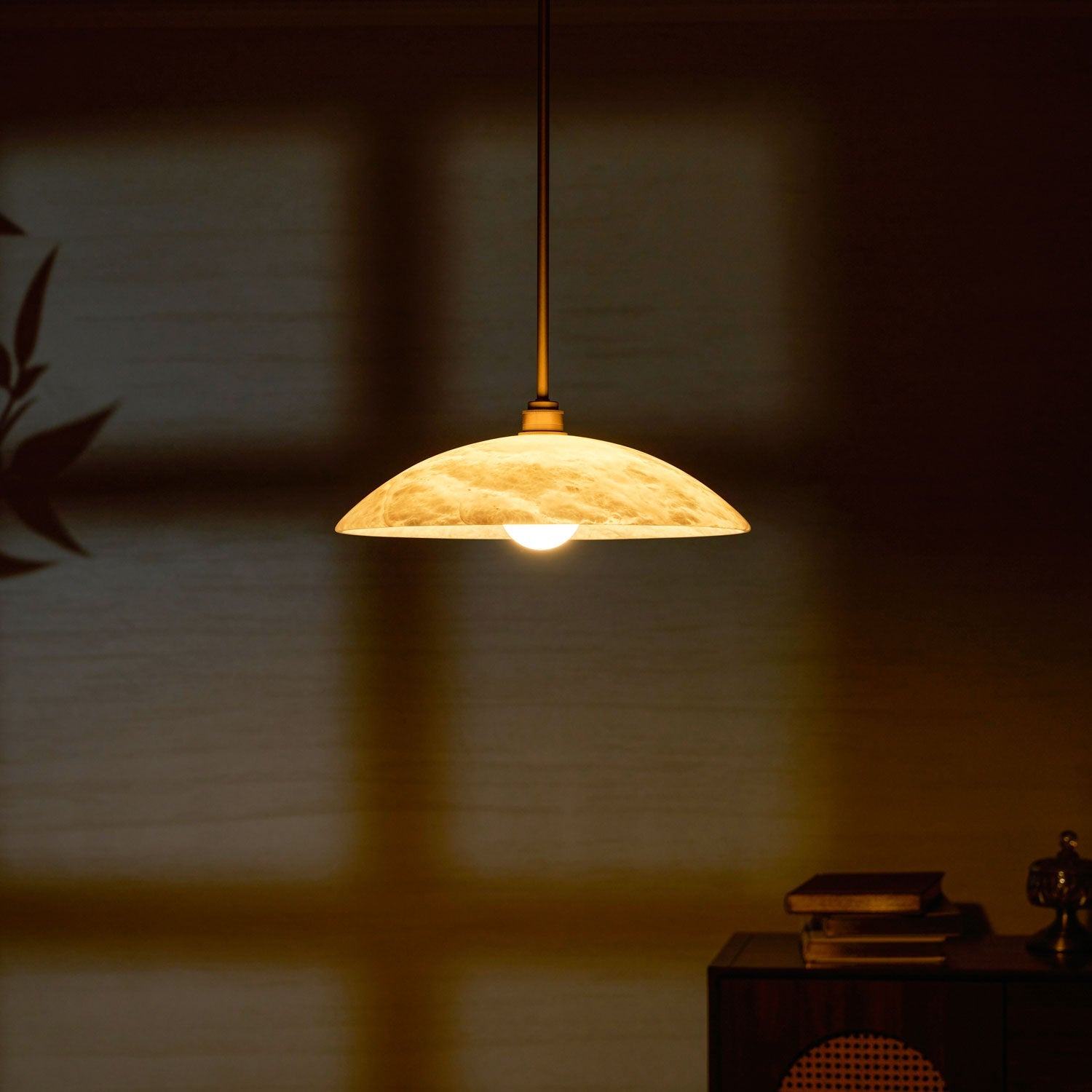 Westmere Alabaster Dome Pendant Light