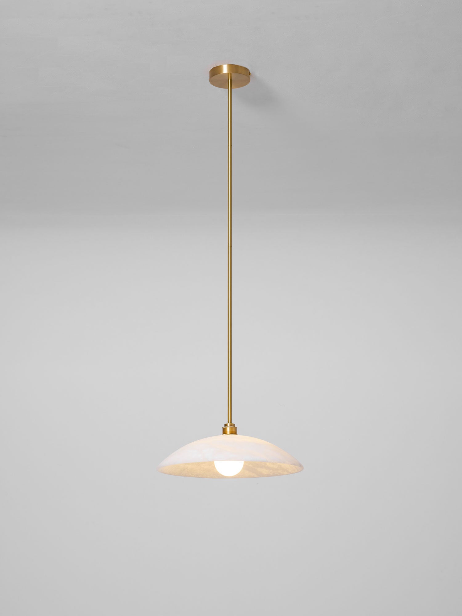 Westmere Alabaster Dome Pendant Light