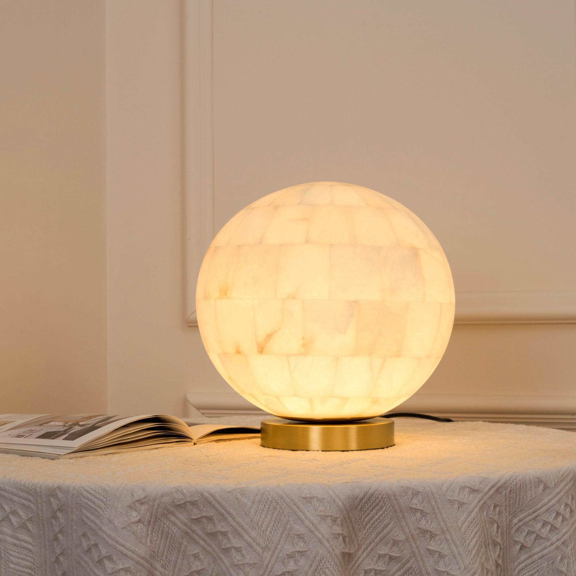 Alabaster Table Lamp
