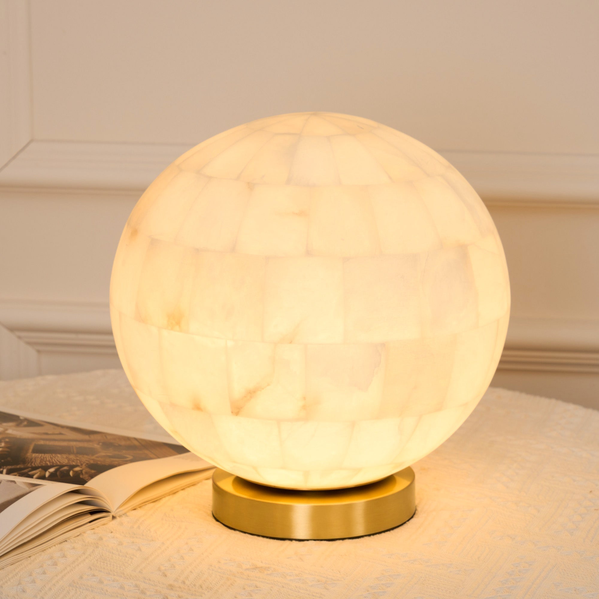 Alabaster Table Lamp