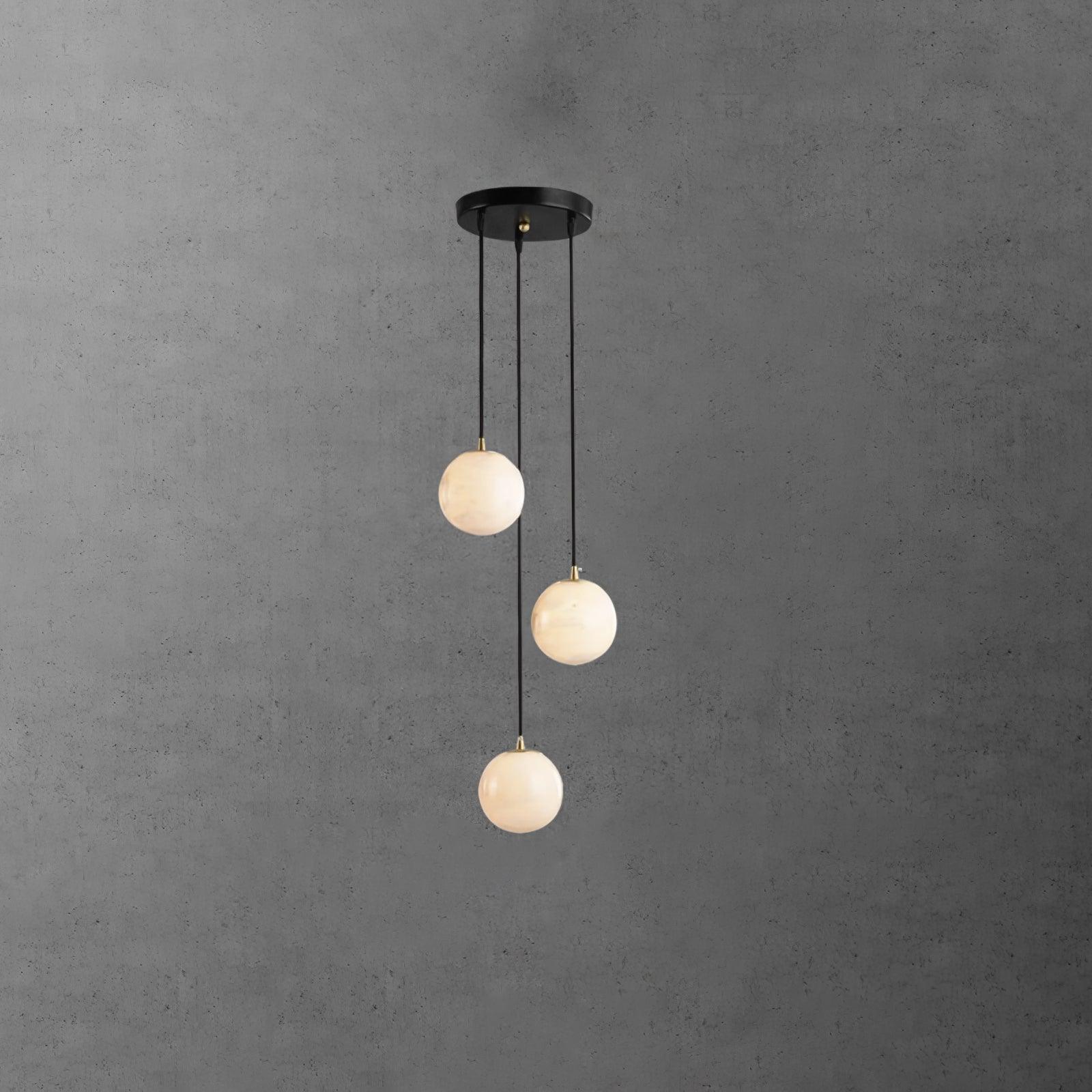 Sexta Alabaster Pendant Light Chandelier