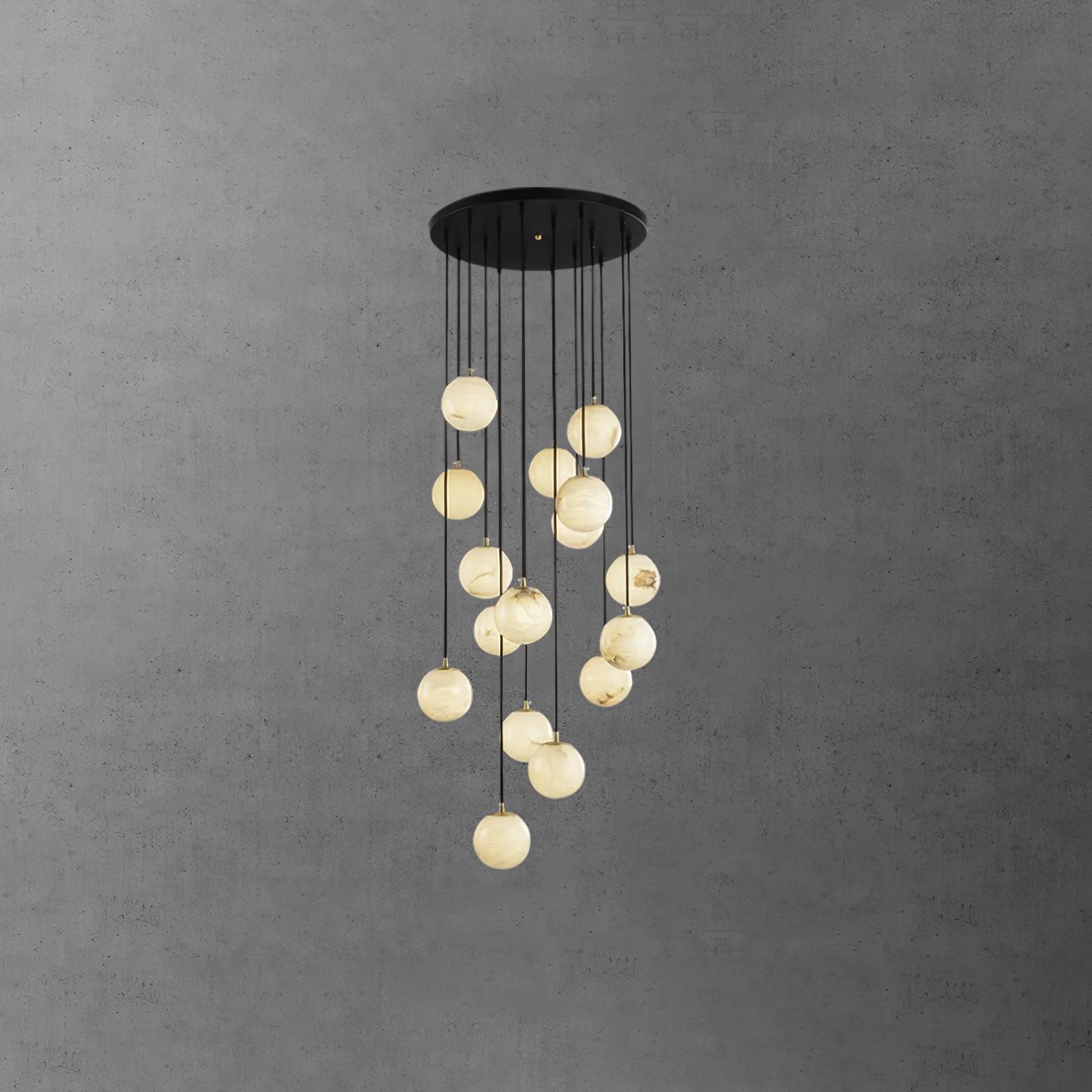 Sexta Alabaster Pendant Light Chandelier