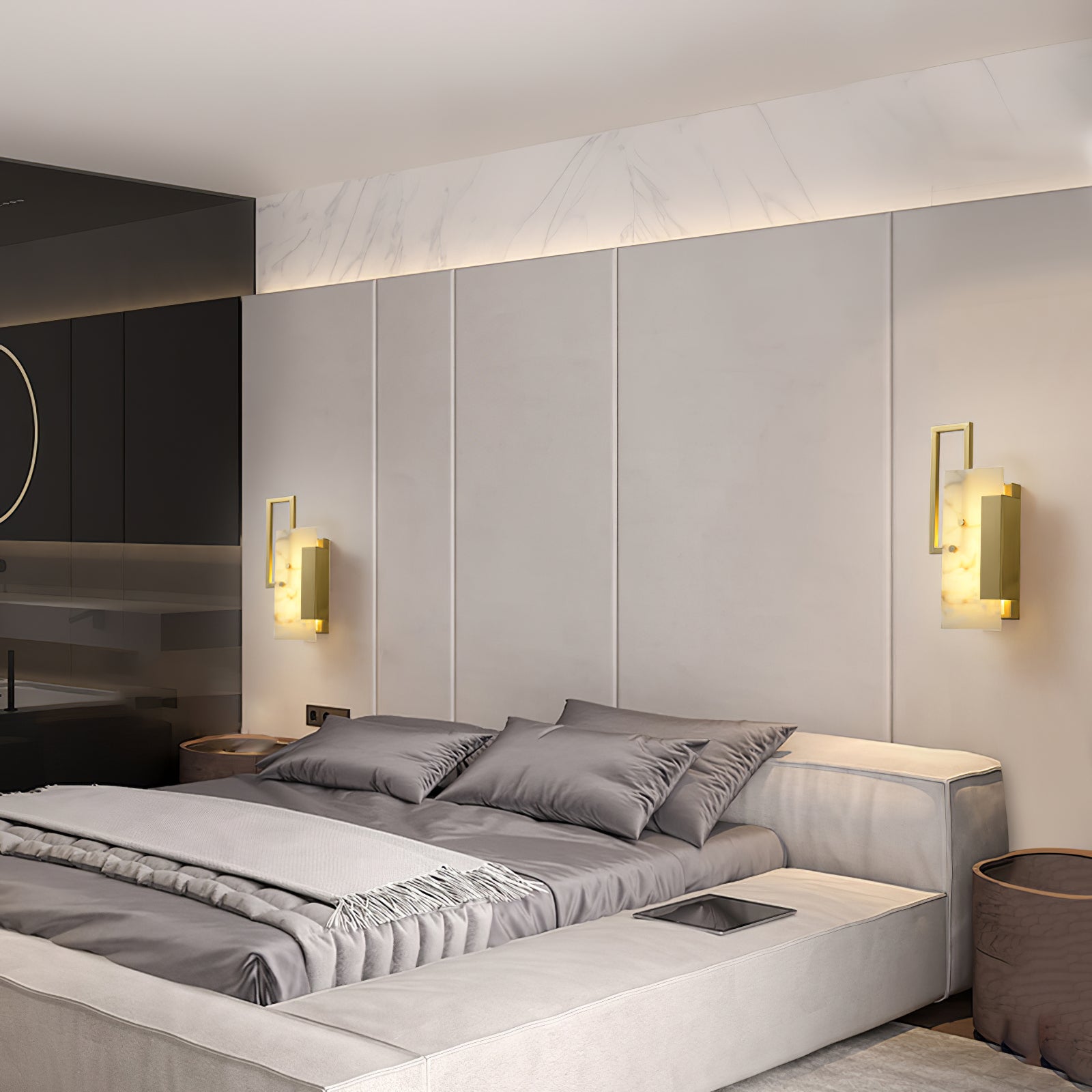 Albinelle Alabaster Wall Lamp