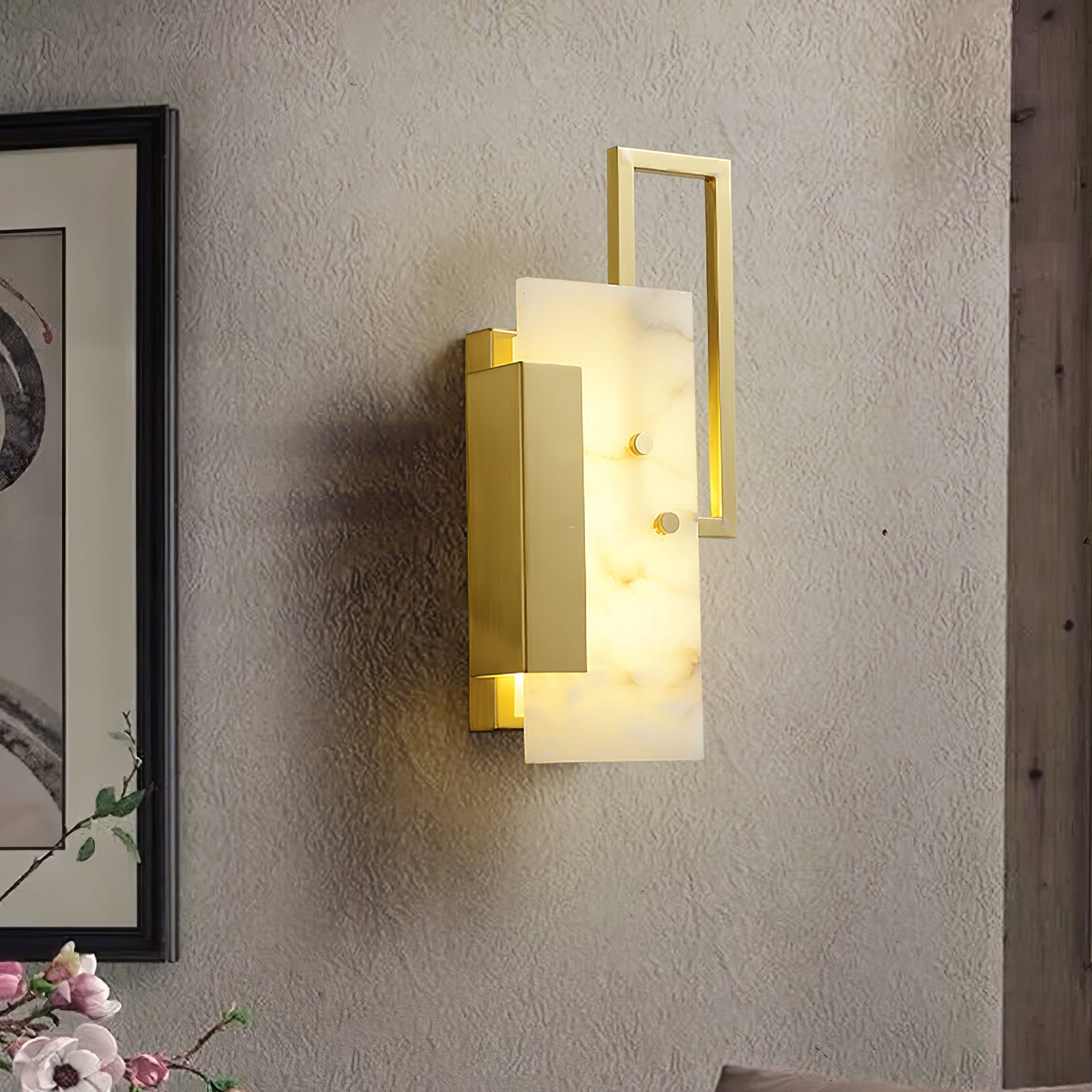 Albinelle Alabaster Wall Lamp