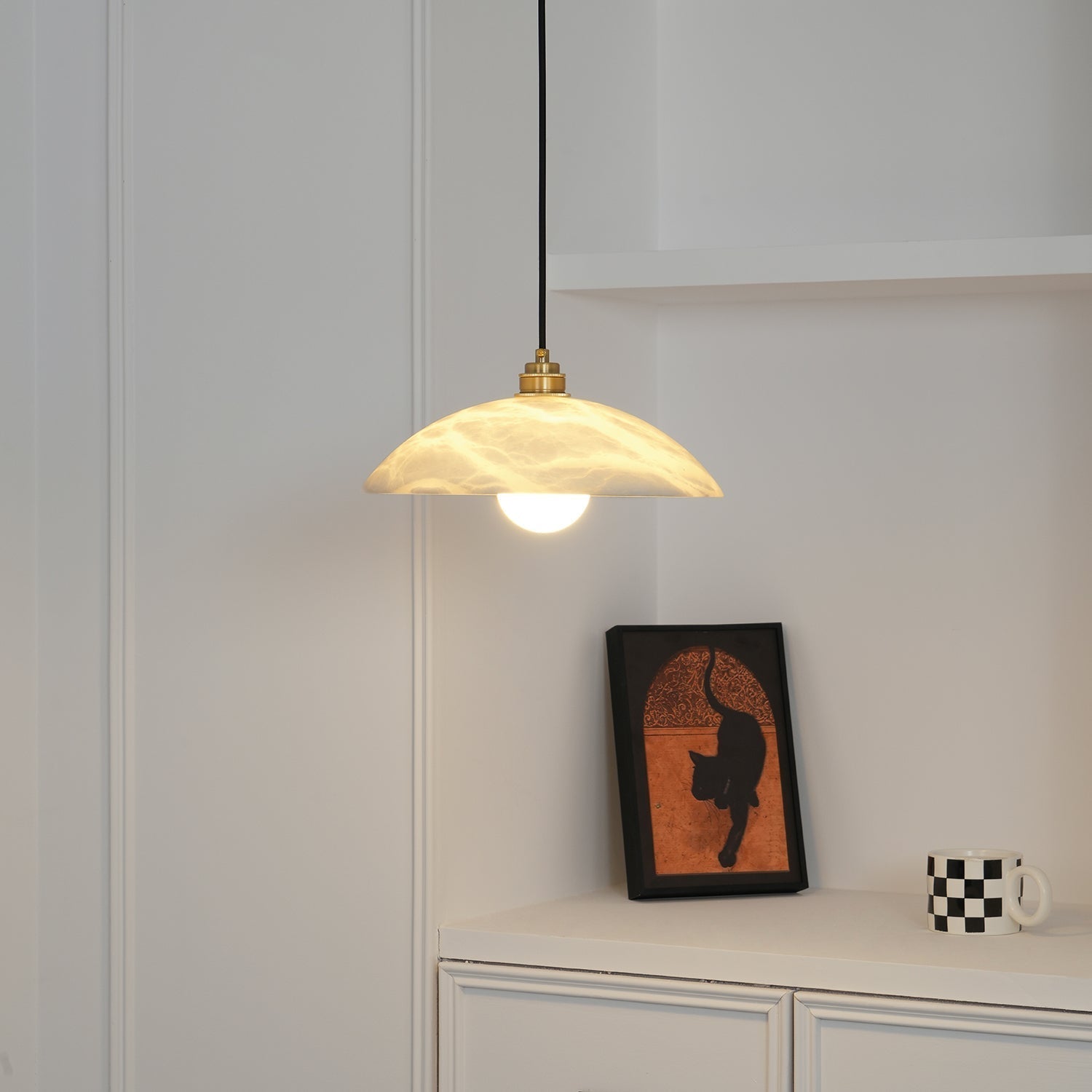 Ezriel Alabaster Pendant Light
