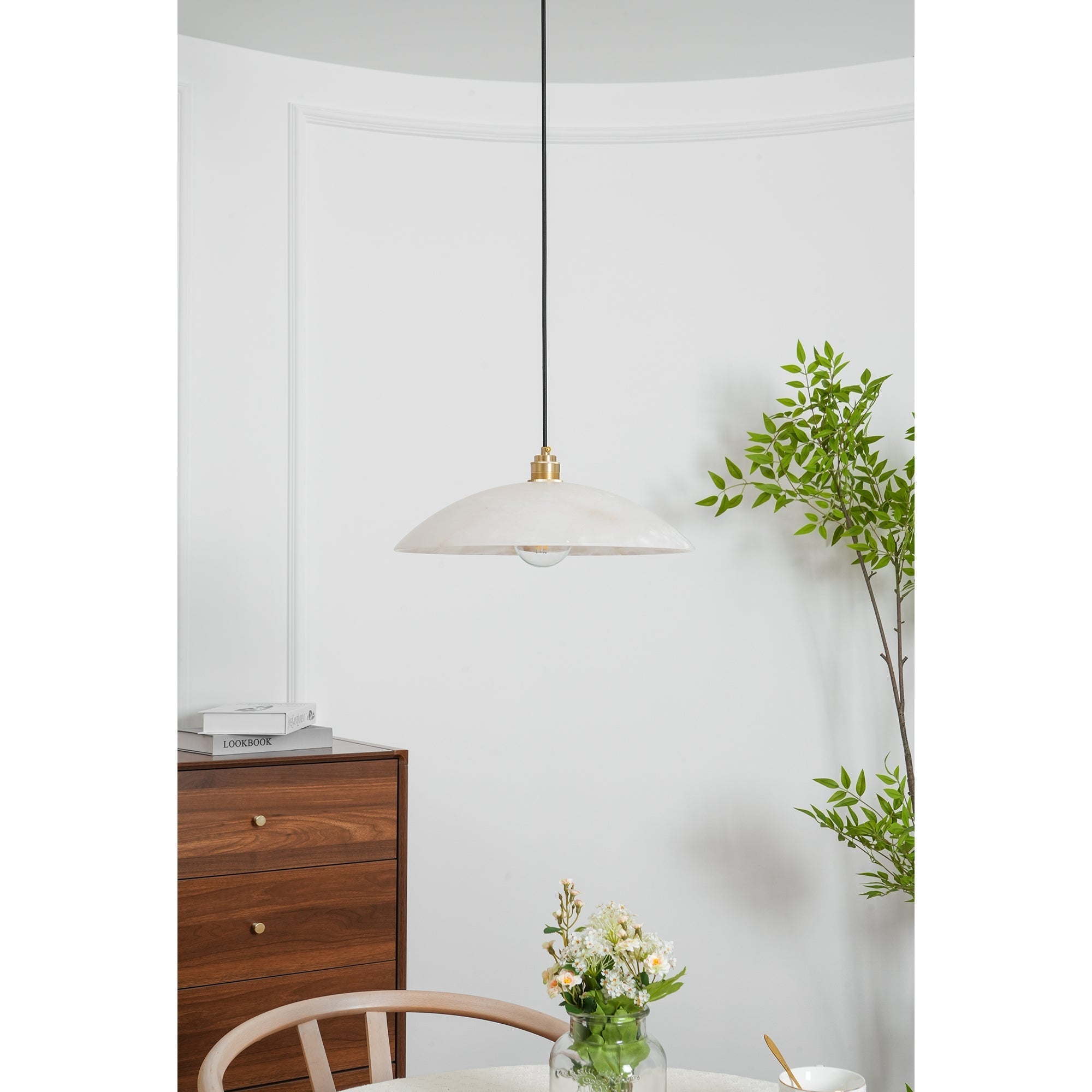 Ezriel Alabaster Pendant Light