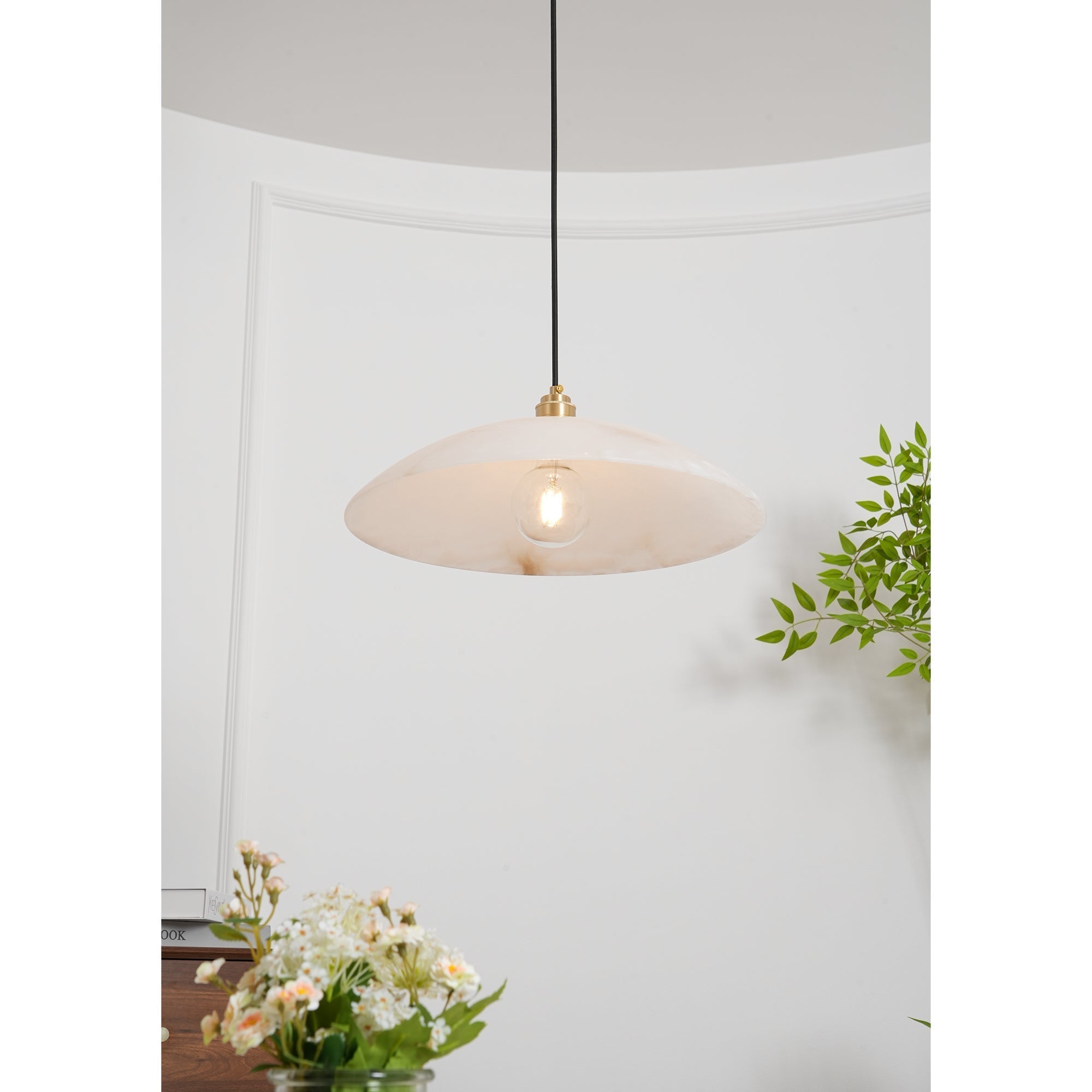 Ezriel Alabaster Pendant Light