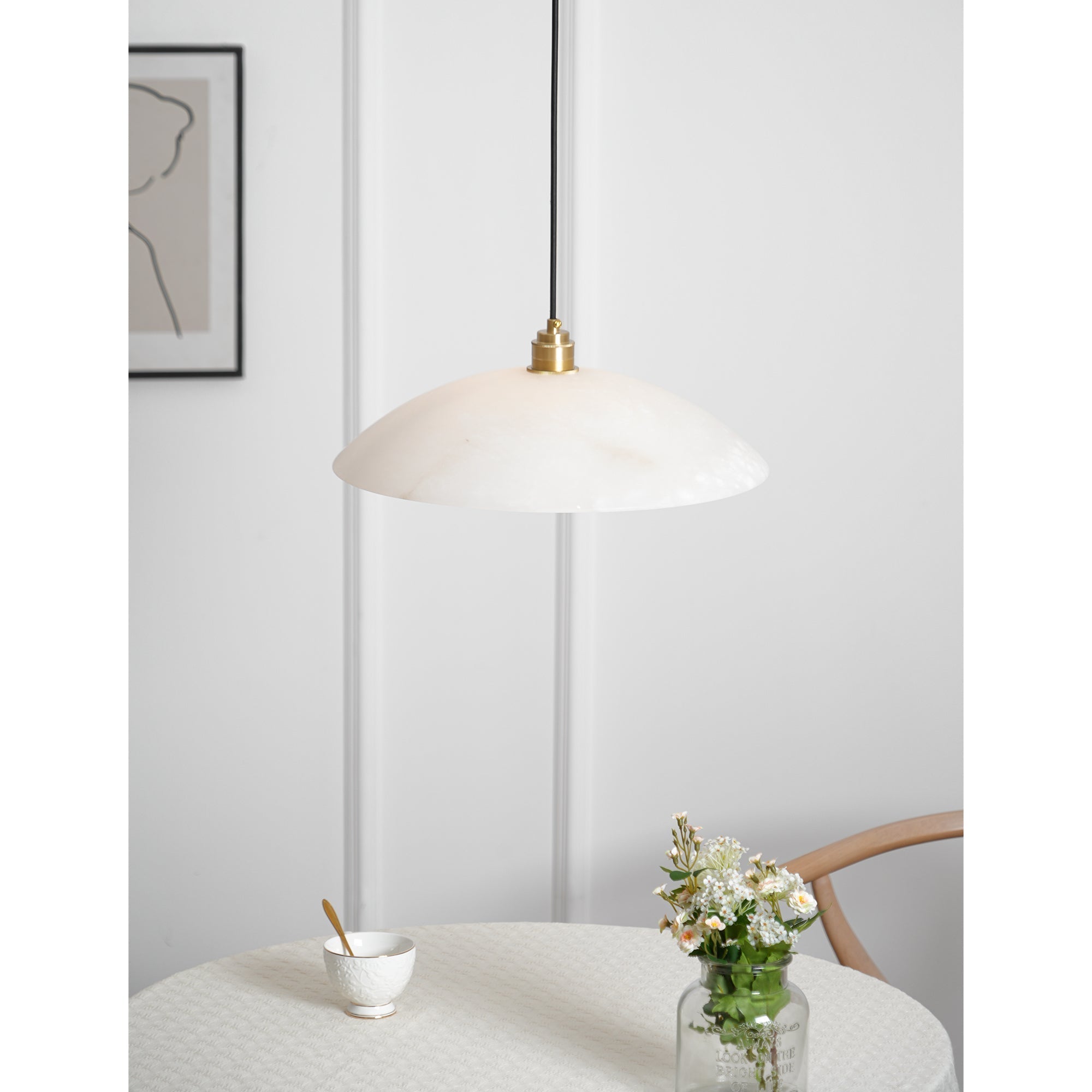 Ezriel Alabaster Pendant Light
