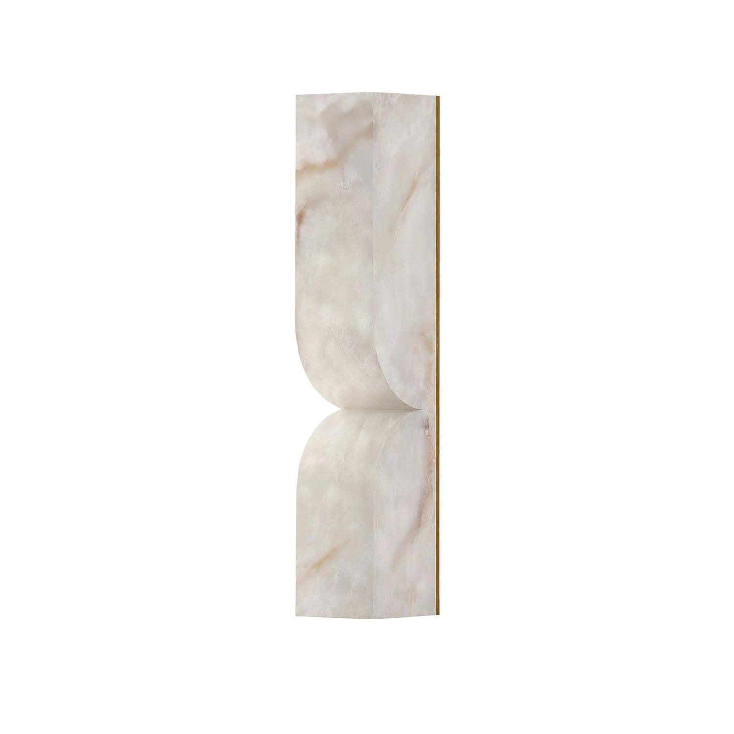 Niveelle Alabaster Rectangular Wall Lamp