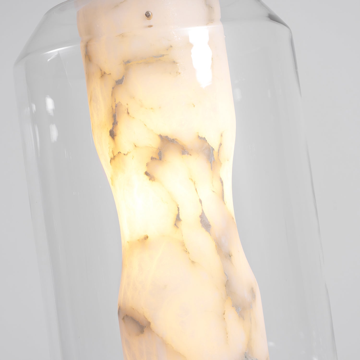 Edenborne Alabaster Glass Cylinder Pendant Light