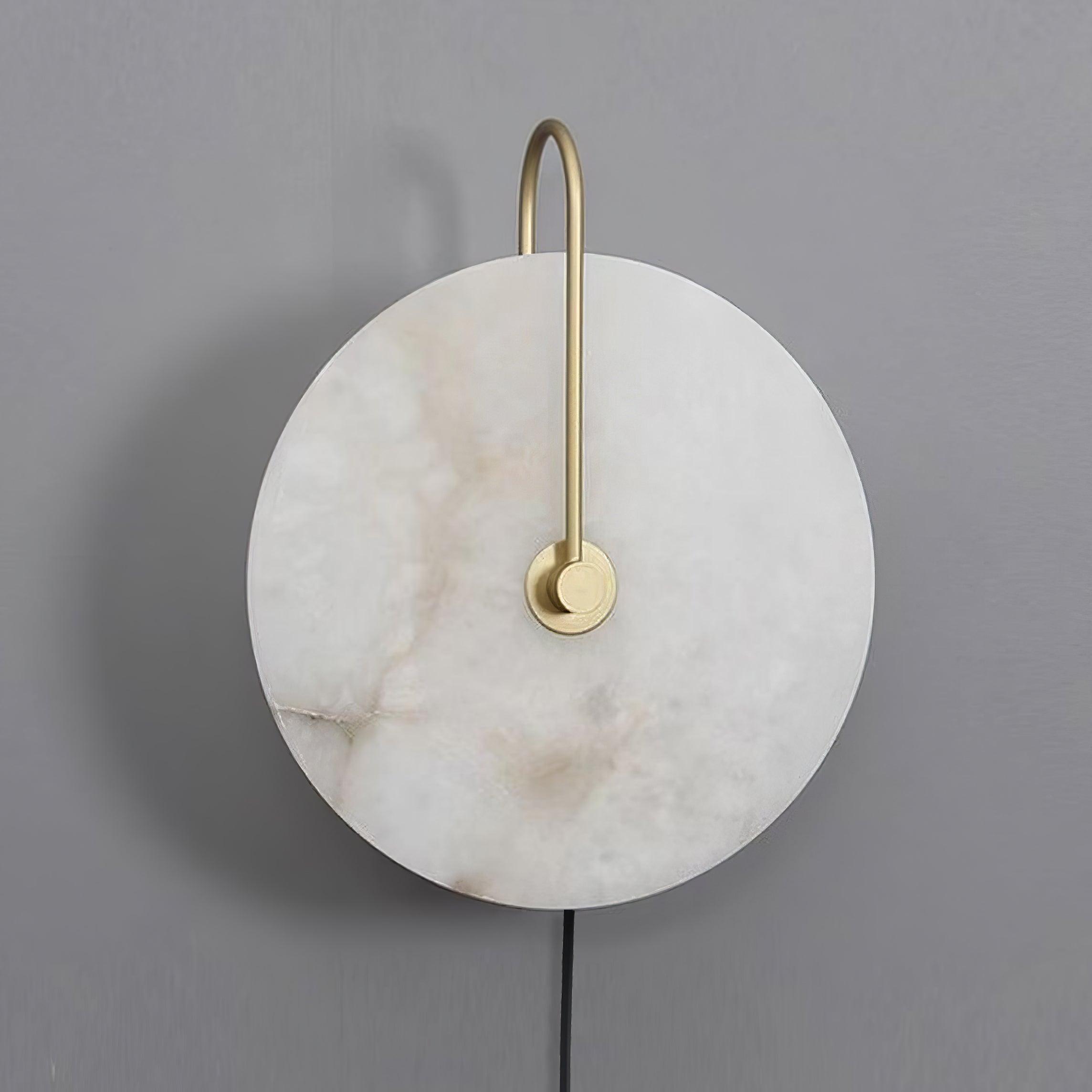 Ceraeyra Alabaster Globe Wall Light - Neutral Decor