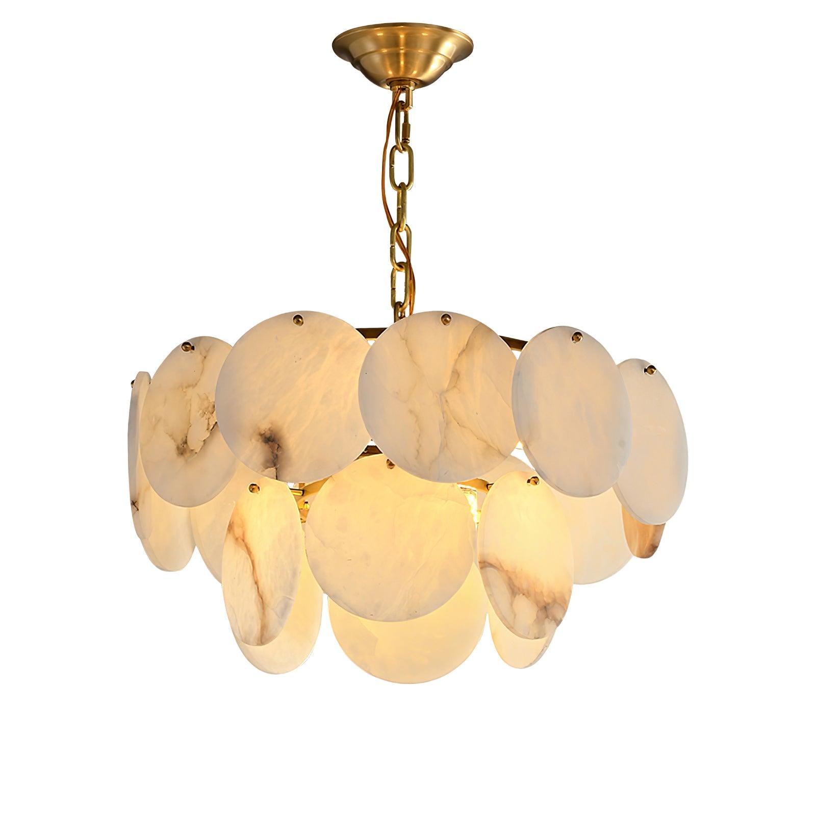 Nivarora Alabaster Chandelier