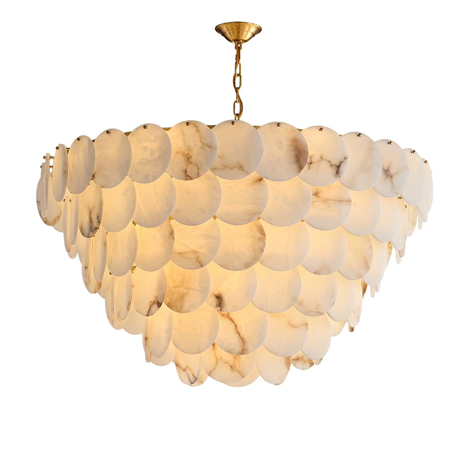 Nivarora Alabaster Chandelier