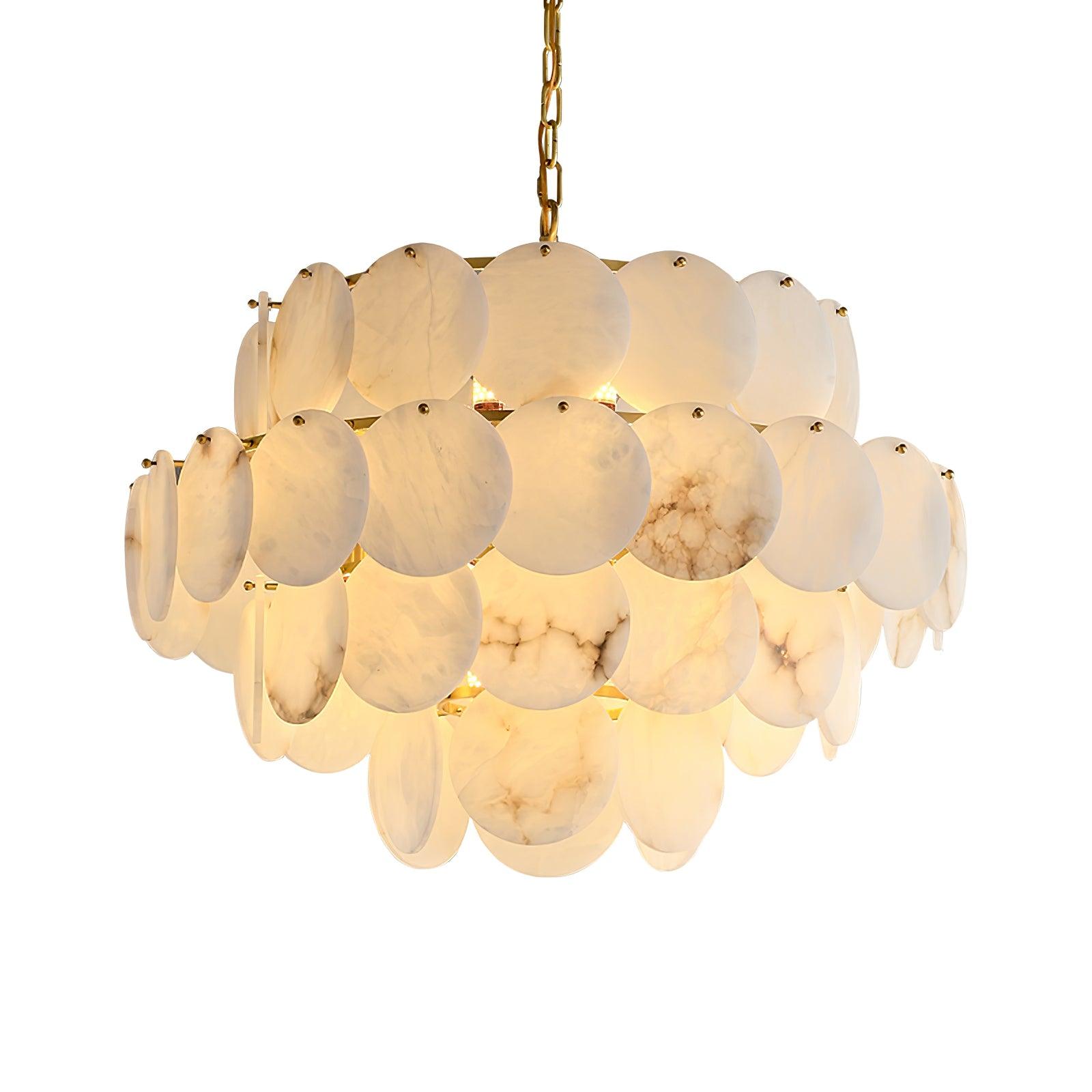 Nivarora Alabaster Chandelier