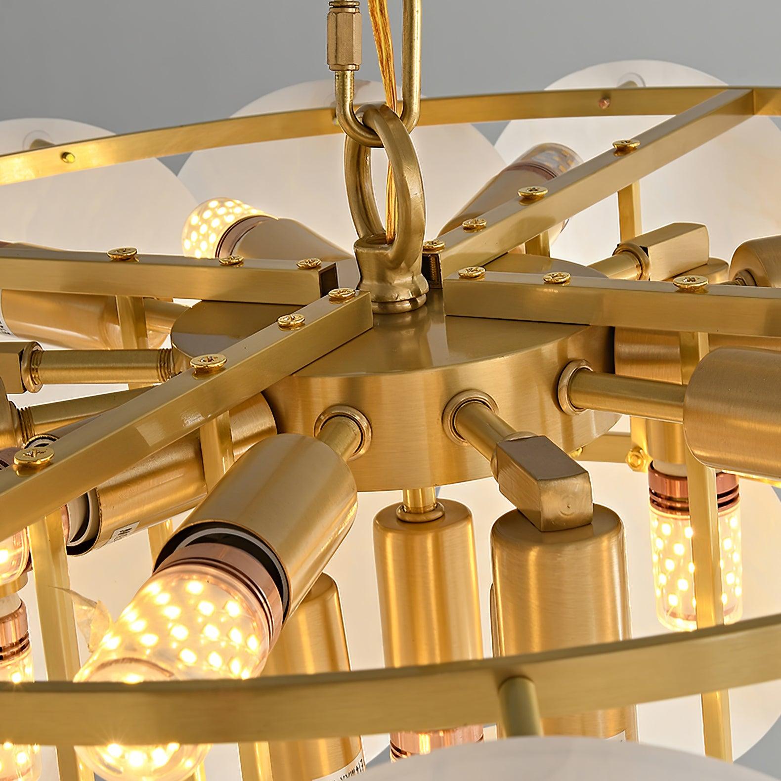 Nivarora Alabaster Chandelier