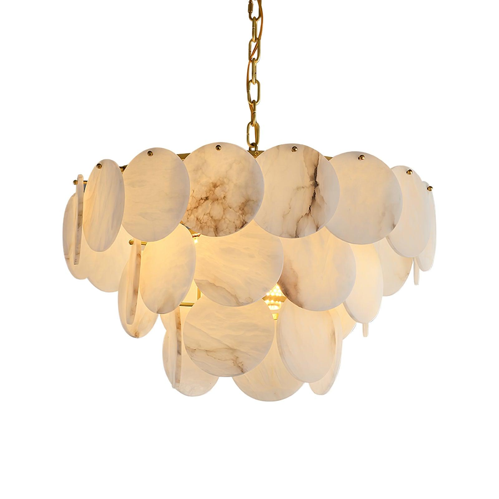 Nivarora Alabaster Chandelier