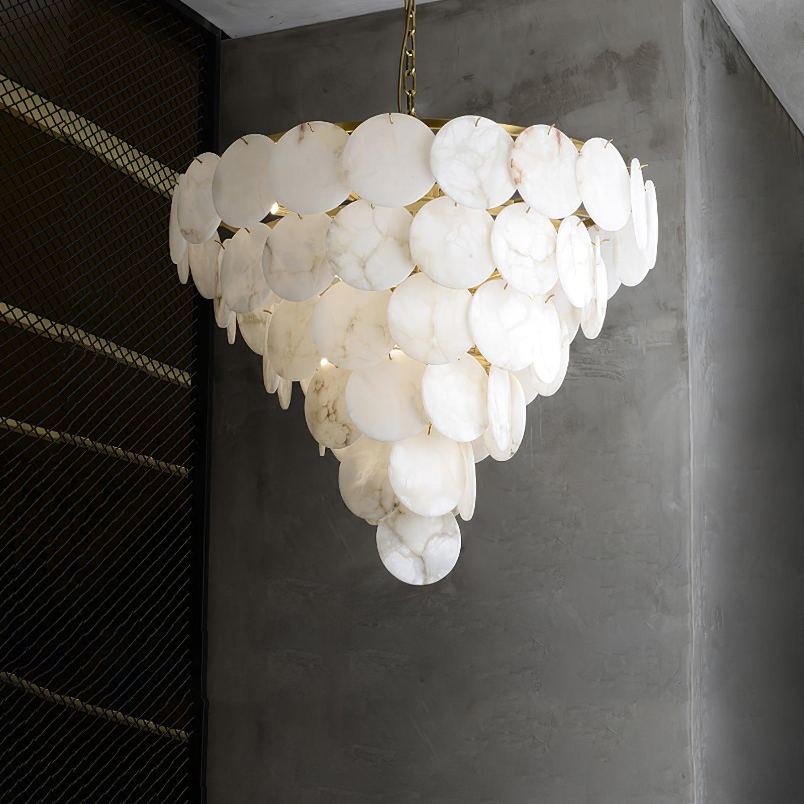 Nivarora Alabaster Chandelier