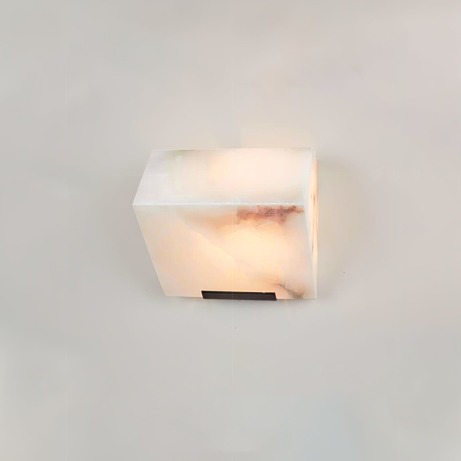 Niviella Alabaster Staircase Plug-in Wall Lamp