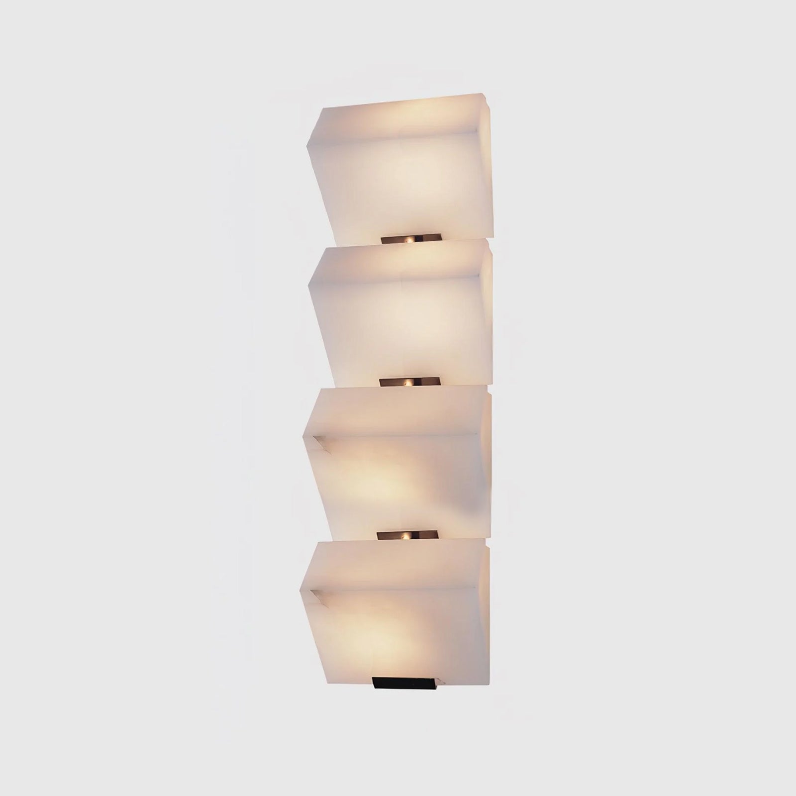 Niviella Alabaster Staircase Plug-in Wall Lamp