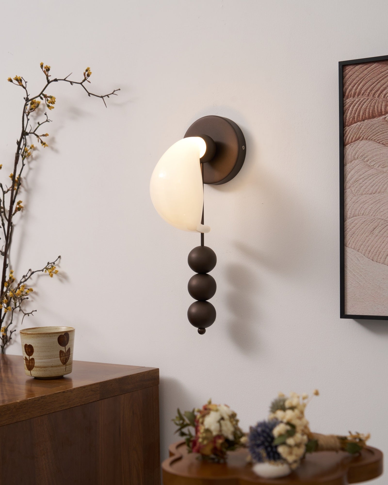 Viphaor Premium Elegance Art Glass Wall Light