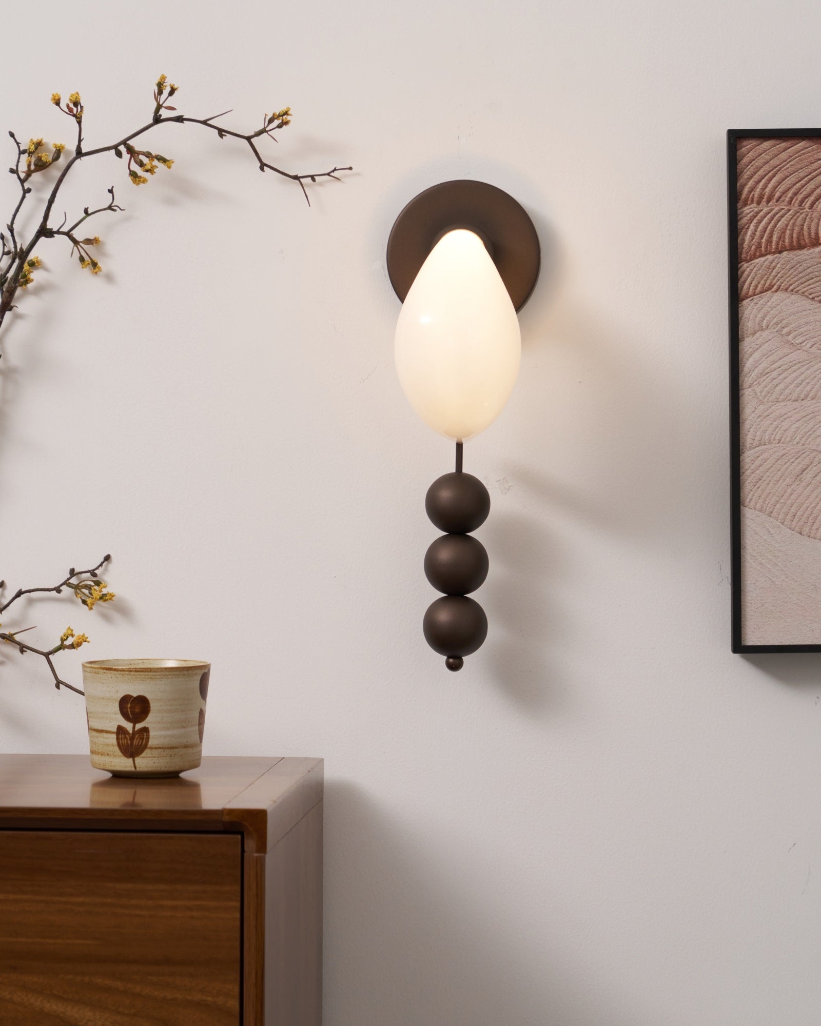 Viphaor Premium Elegance Art Glass Wall Light