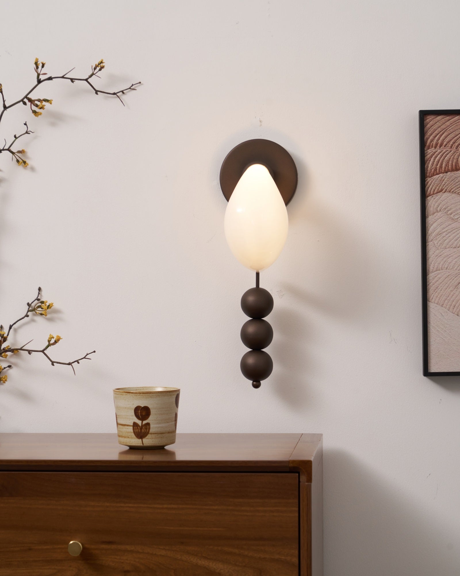 Viphaor Premium Elegance Art Glass Wall Light